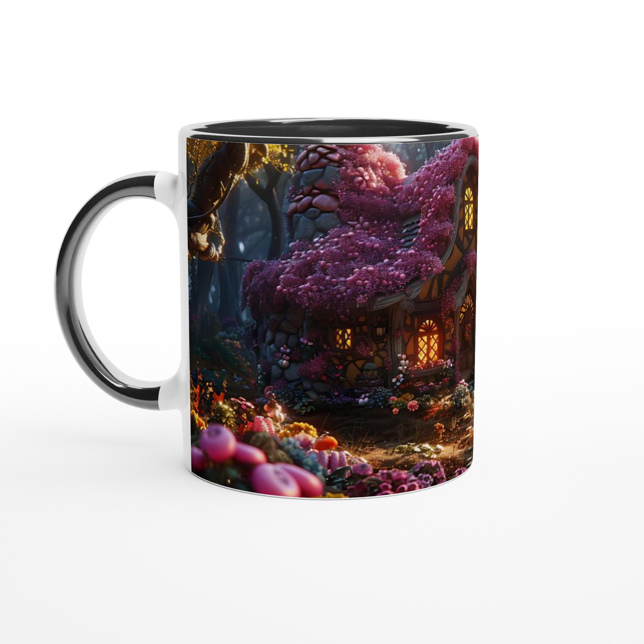 Fairy Tale Cottage Keramisk Mugg – Drömsk Design i Livfulla Färger 7 2a3cb42b-ef15-42ee-9e41-dfca0b5f93cb