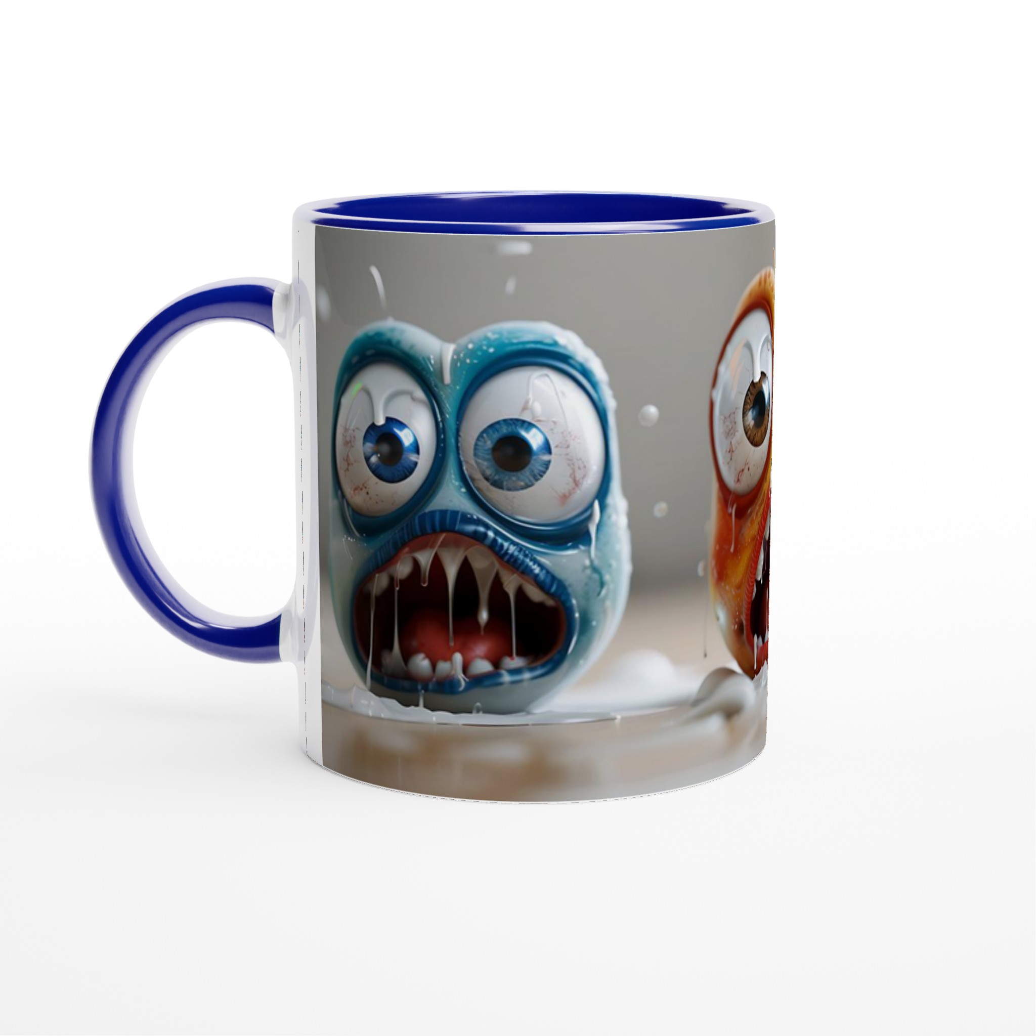 Skrikande Monster Mugg – Uttrycksfull Keramik för din Favoritdryck, Välj Bland Flera Färger! 7 2a671f70-11e7-4690-9caa-a82a8e3c5d6a