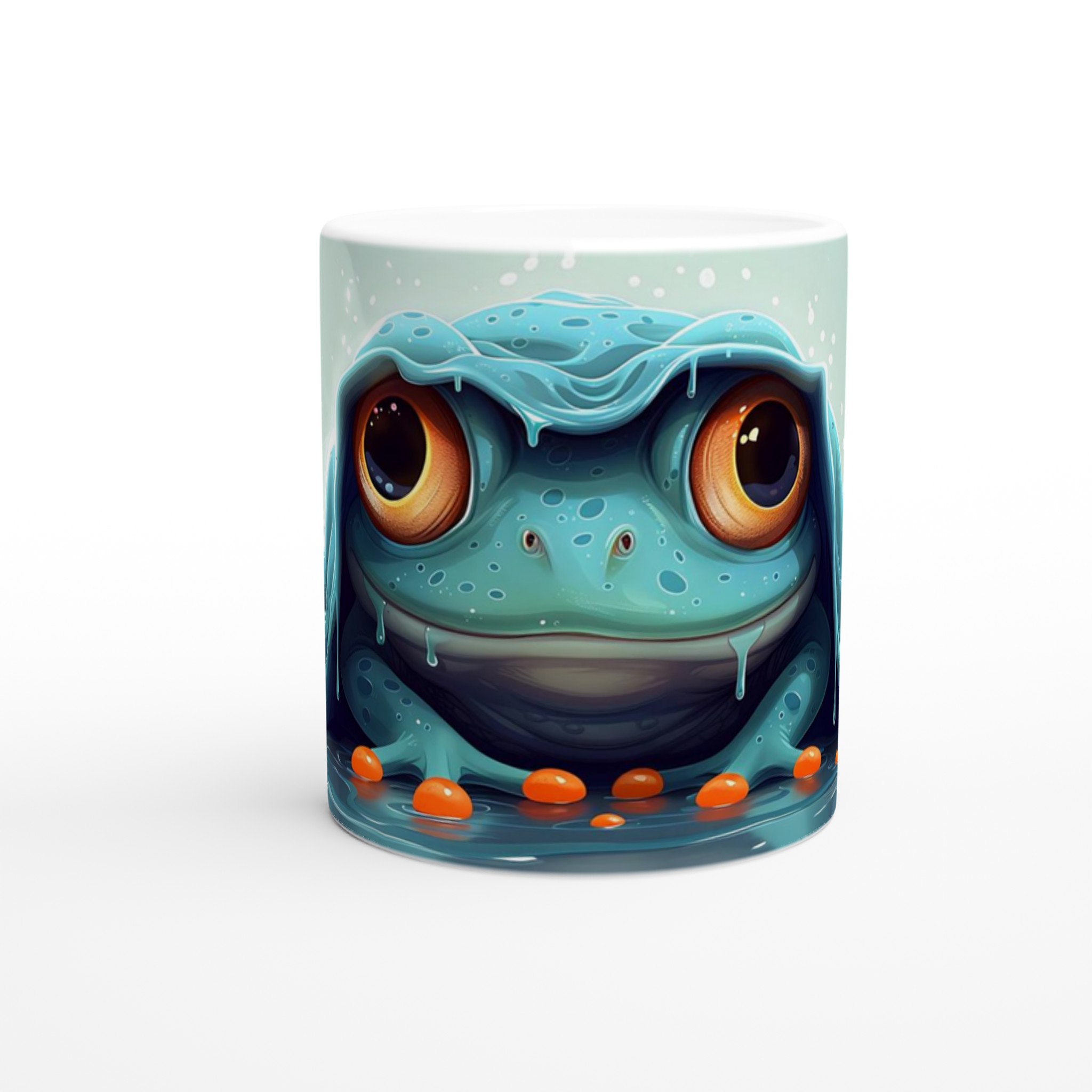 Kawaii Blå Groda Mugg – Charmig Keramikmugg i 7 Färger, Perfekt för Kaffeälskaren! 8 2a95e276-1985-4f17-96b6-ab542c13fe7b