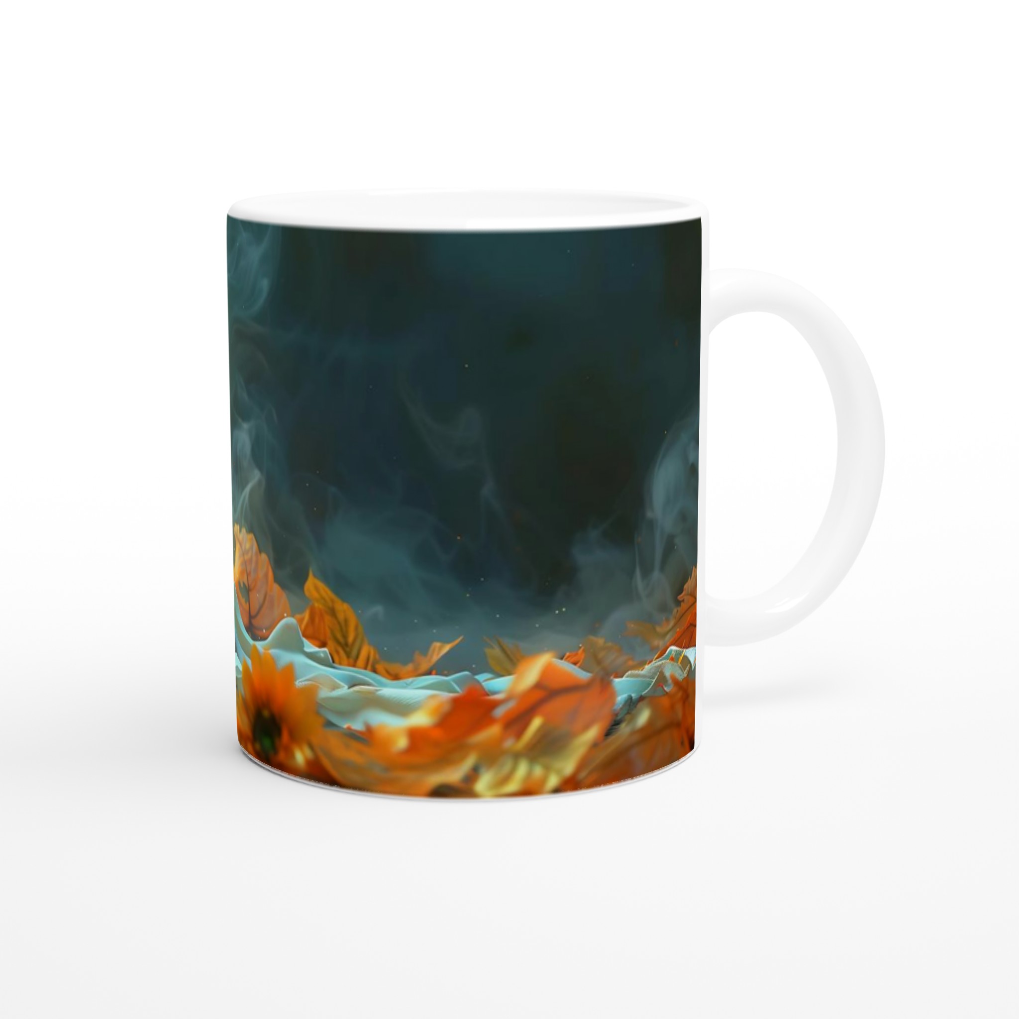 Söt Solros Spöke Keramikmugg - Höstmysig Design för Kaffe & Te i Flera Färger! 9 2af0168e-8972-4b93-b30c-c9f163413a21