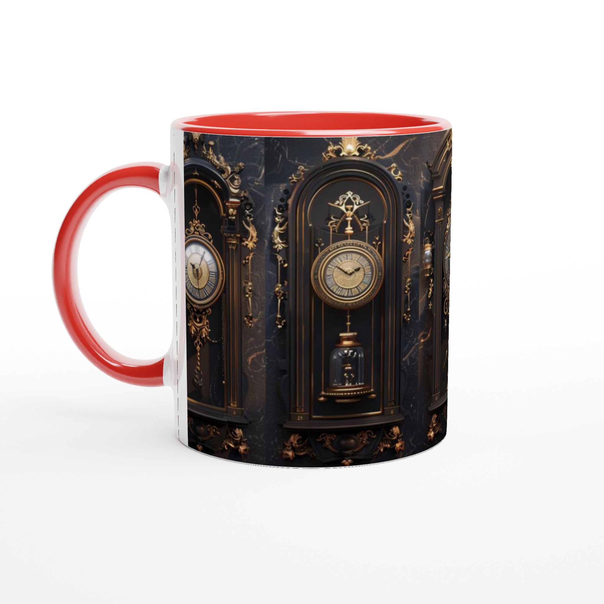 Tidlös Elegans 11oz Keramikmugg – Gyllene Barockdesign för Din Kaffepaus, Välj Din Färg! 2 2af68434-16cb-449e-892c-618538707c17