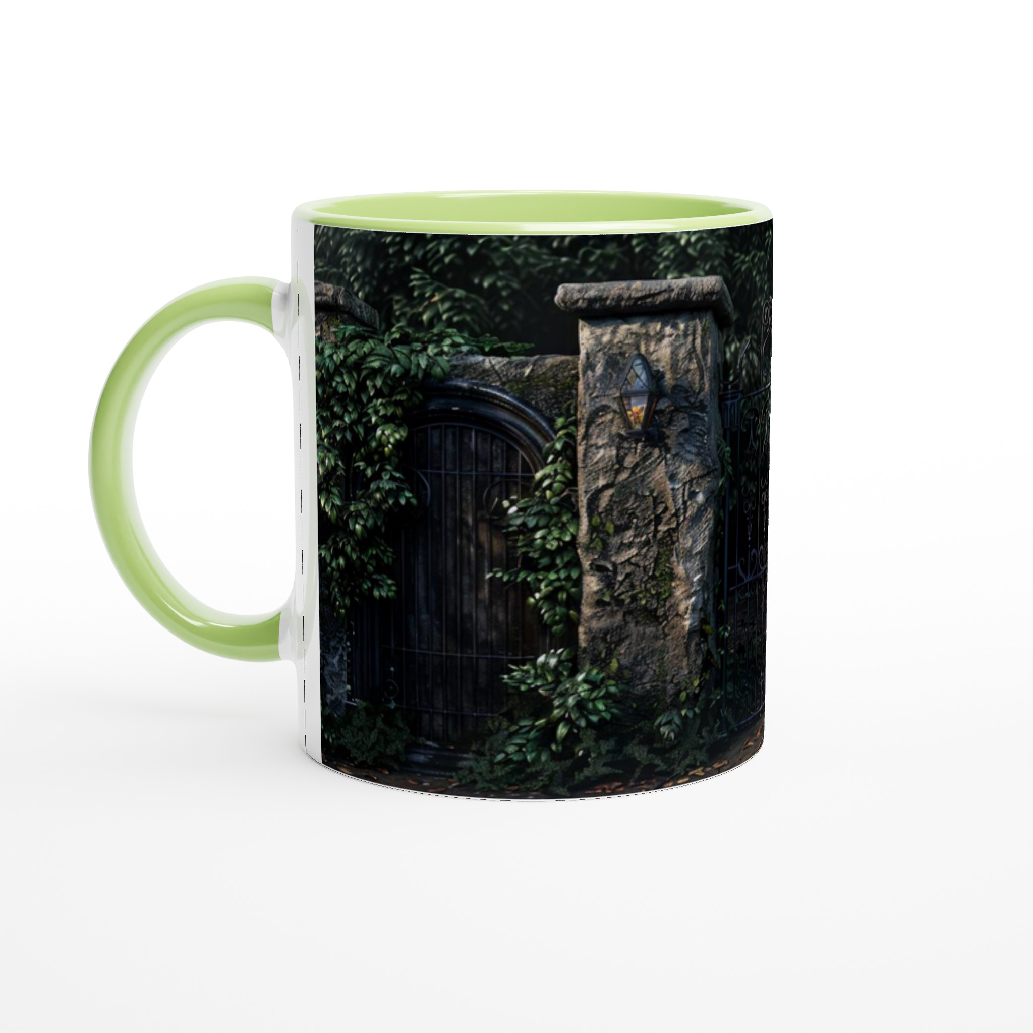 Mystisk Trädgårdsgrind 11oz Keramisk Mugg – Dröm dig bort till hemliga trädgårdar i din favoritfärg! 3 2afdead9-3b98-427d-b2f2-677c0ae0a8b4