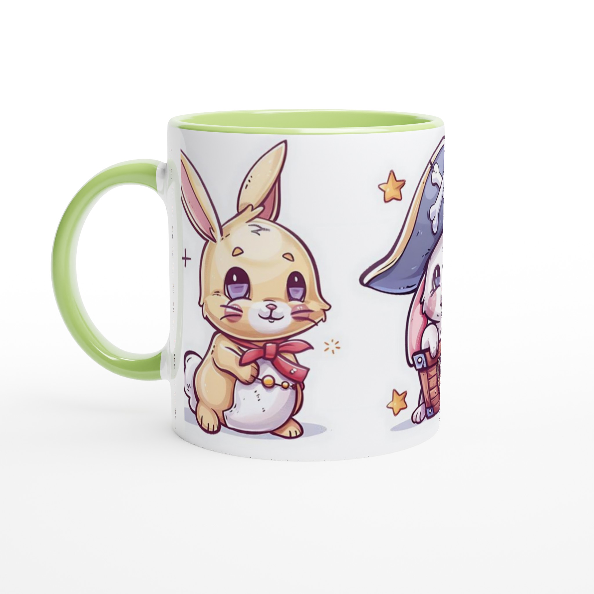 Pirate Bunnies 11oz Keramisk Mugg – Söta Motiv för Äventyrare i Olika Färger 3 2baa6b21-defd-4288-b762-d2b7439a04aa