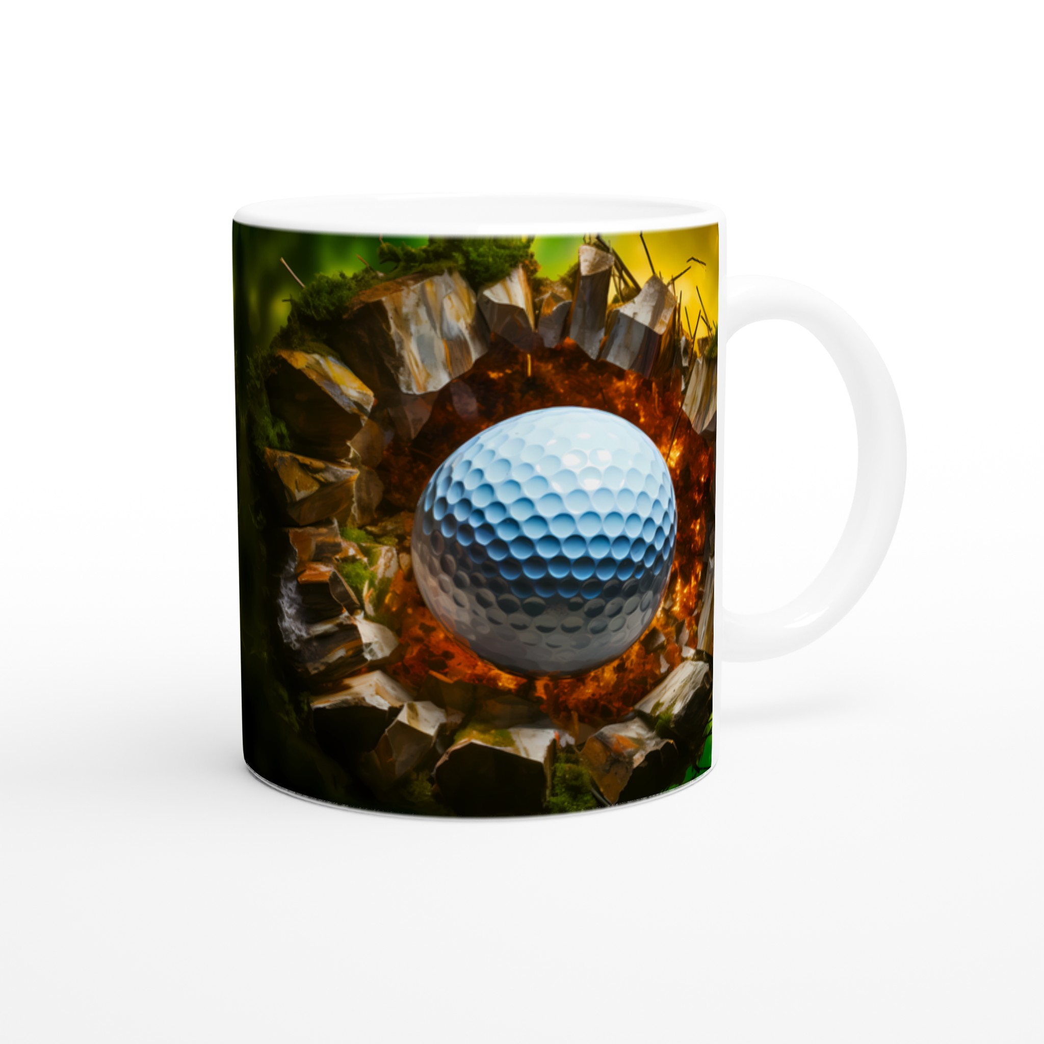 Explosiv Golfboll Mugg – Unik 11oz Keramisk Mugg för Golfentusiasten 9 2bb59b72-cc2f-412c-95d2-69dbb405aa54