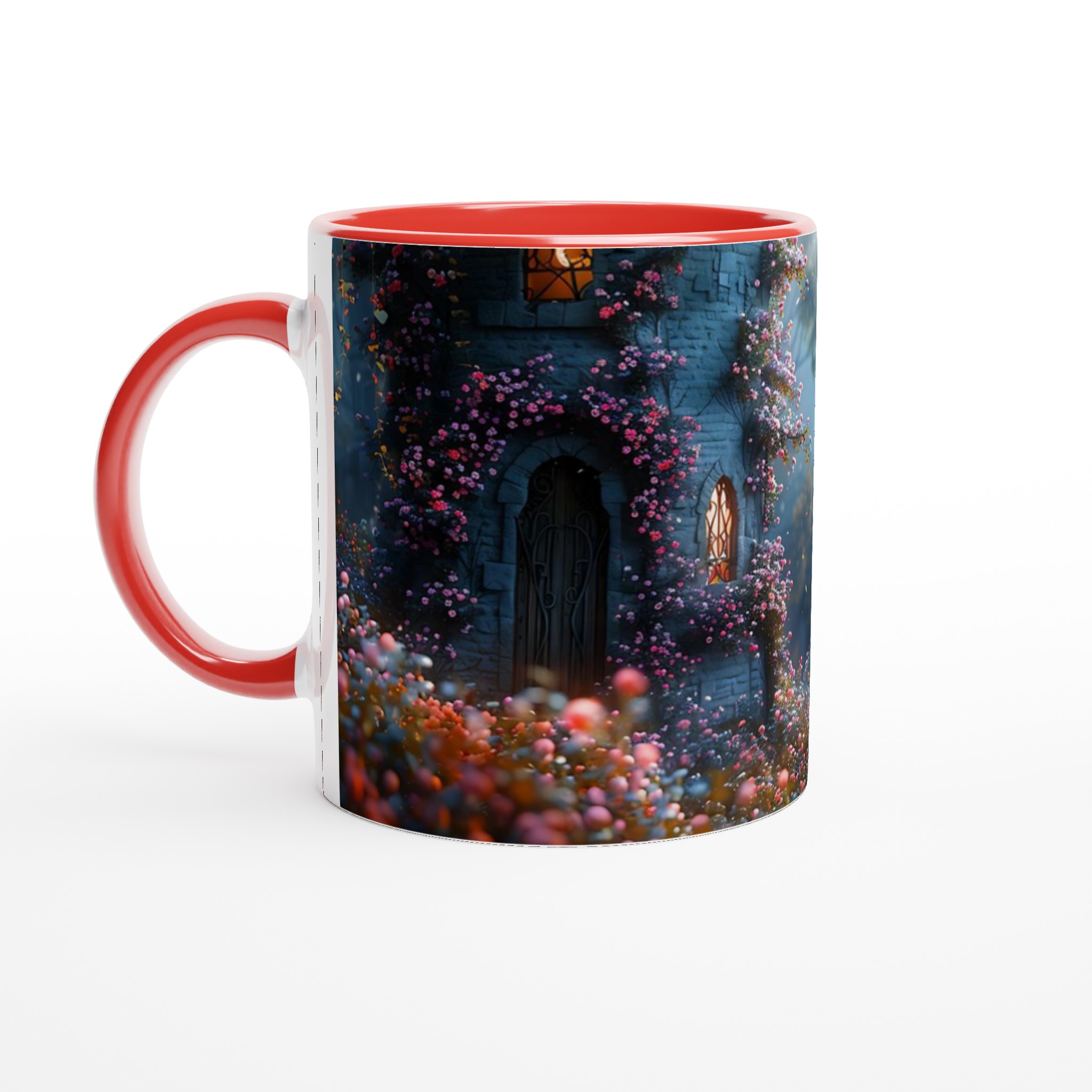 Fairy Tale Castle 11oz Keramikmugg – En förtrollande färgexplosion för din dryck 2 2bb6eded-03be-4718-9a0f-eb26cfc03255