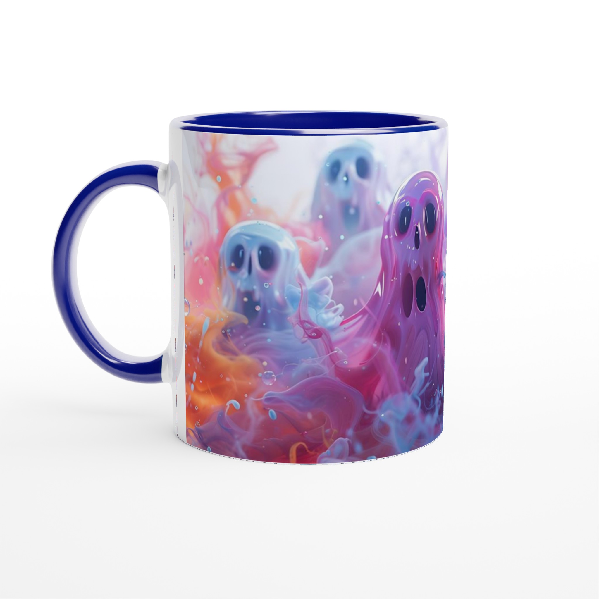 Mångfärgad Spökmugg i Keramik – 11oz Rolig Design i Flera Färgval 4 2bc741de-3188-4006-bab1-4060894184a6