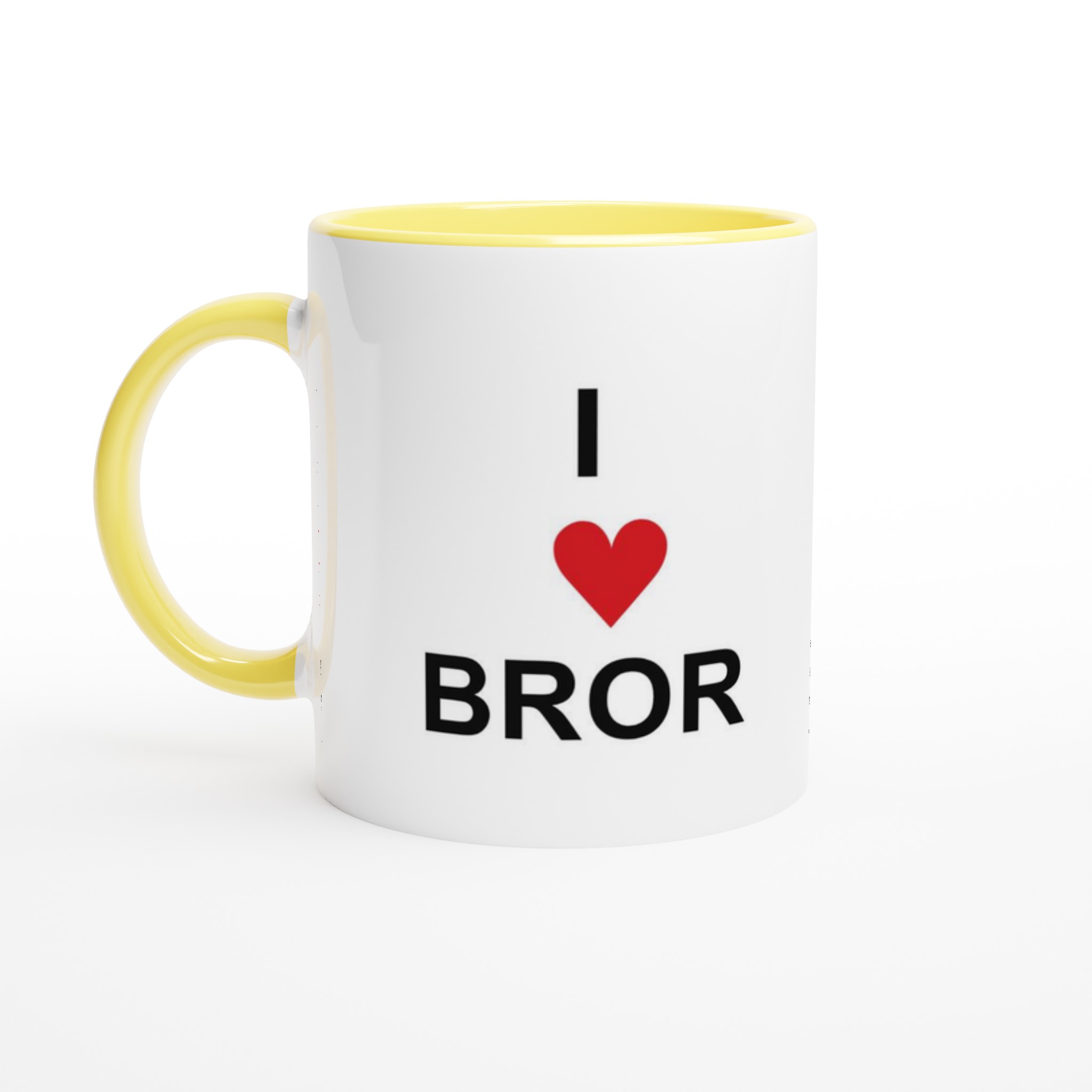 I ❤️ BROR Keramikmugg - Personlig Present till Bästa Brodern i Flera Färger 5 2bdd4ff9-461f-402e-ab49-551898eb261c
