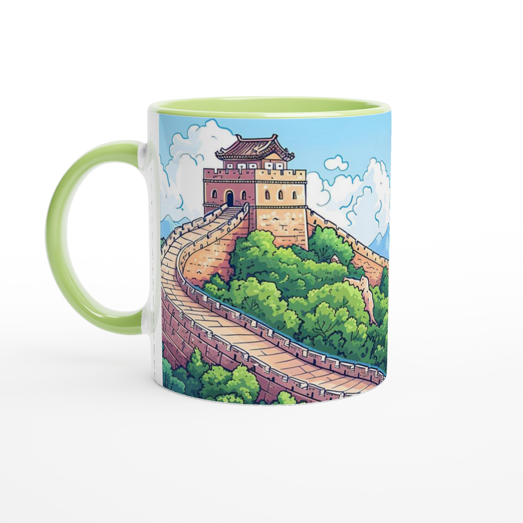 Storslagen Kinesisk Mur Muggen – Färgstark Kinesisk Vägdesign i 11 oz Keramik 3 2c02d463-e444-446b-bd13-3f44bcfdba2d