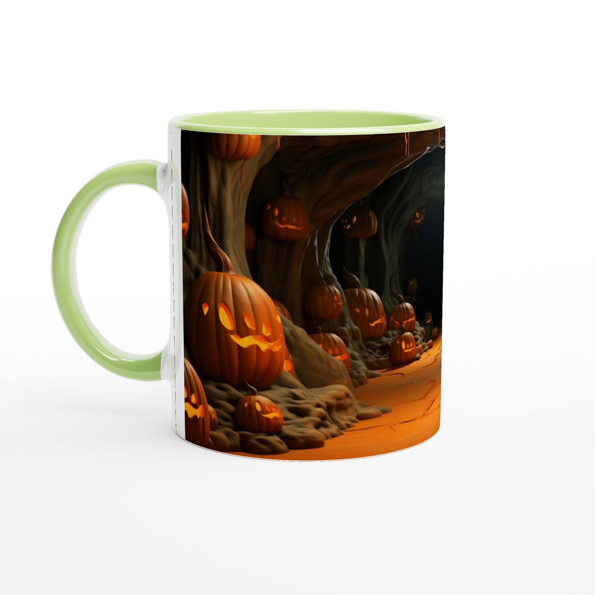 Mystisk Halloweengrotta Keramisk Mugg - Välj Färg & Låt Spökerierna Börja! 3 2c0993e1-7262-46de-a2fe-ddf9945aec3b
