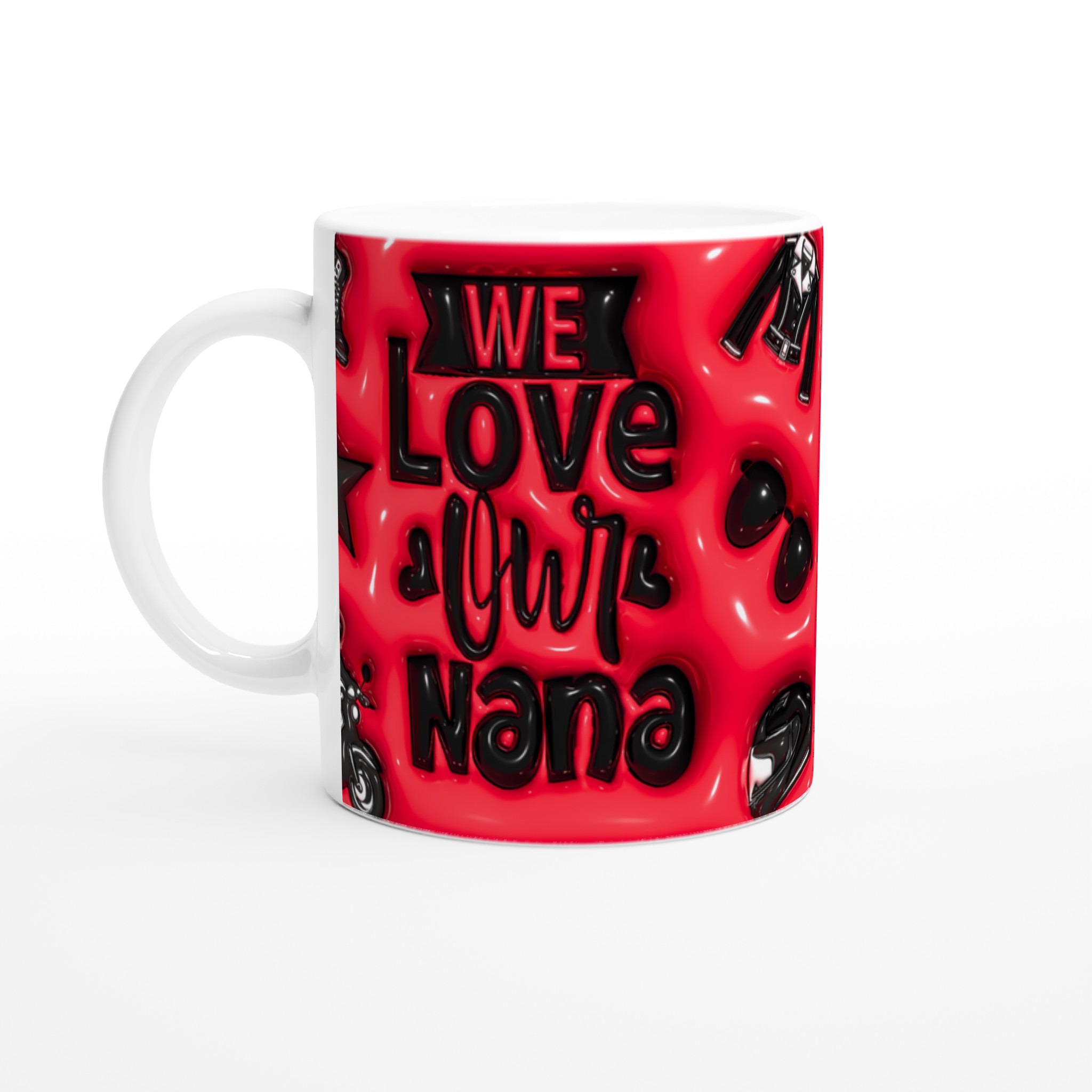 “We Love Our Nana” Rocker Mugg – Unik Design i Keramik för Motorcykelentusiasten 1 2cb0904f-2359-4144-99cc-a804ab56e215