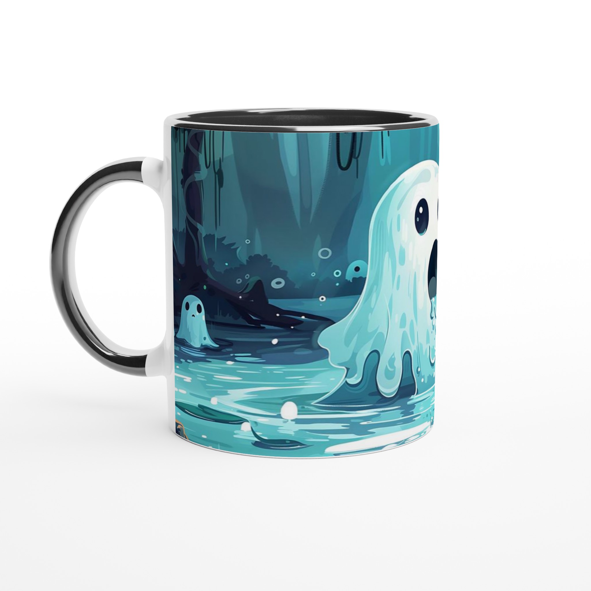 Kusligt Söt Spökfest Mugg – 11oz Keramisk Mugg för Kaffe, Te och Fika i Valfri Färg! 7 2cb7c9cb-35bd-4c1f-8ffc-84f9e8c76718