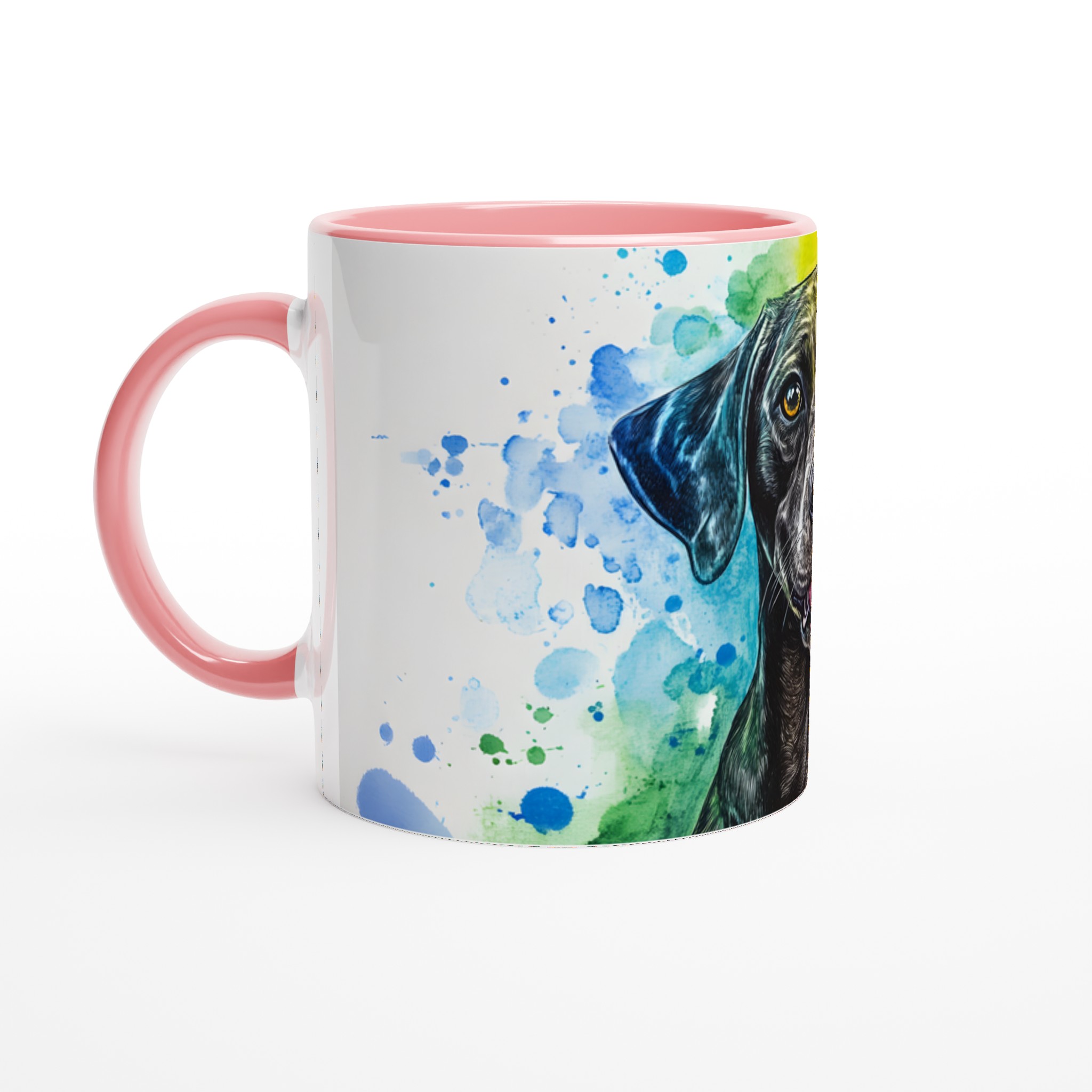 Hund Porträtt Akvarell Mugg | Färgstark Kaffekopp – Välj Din Favoritfärg! 6 2cf141c5-1d72-489d-aa7e-c063b53da50f