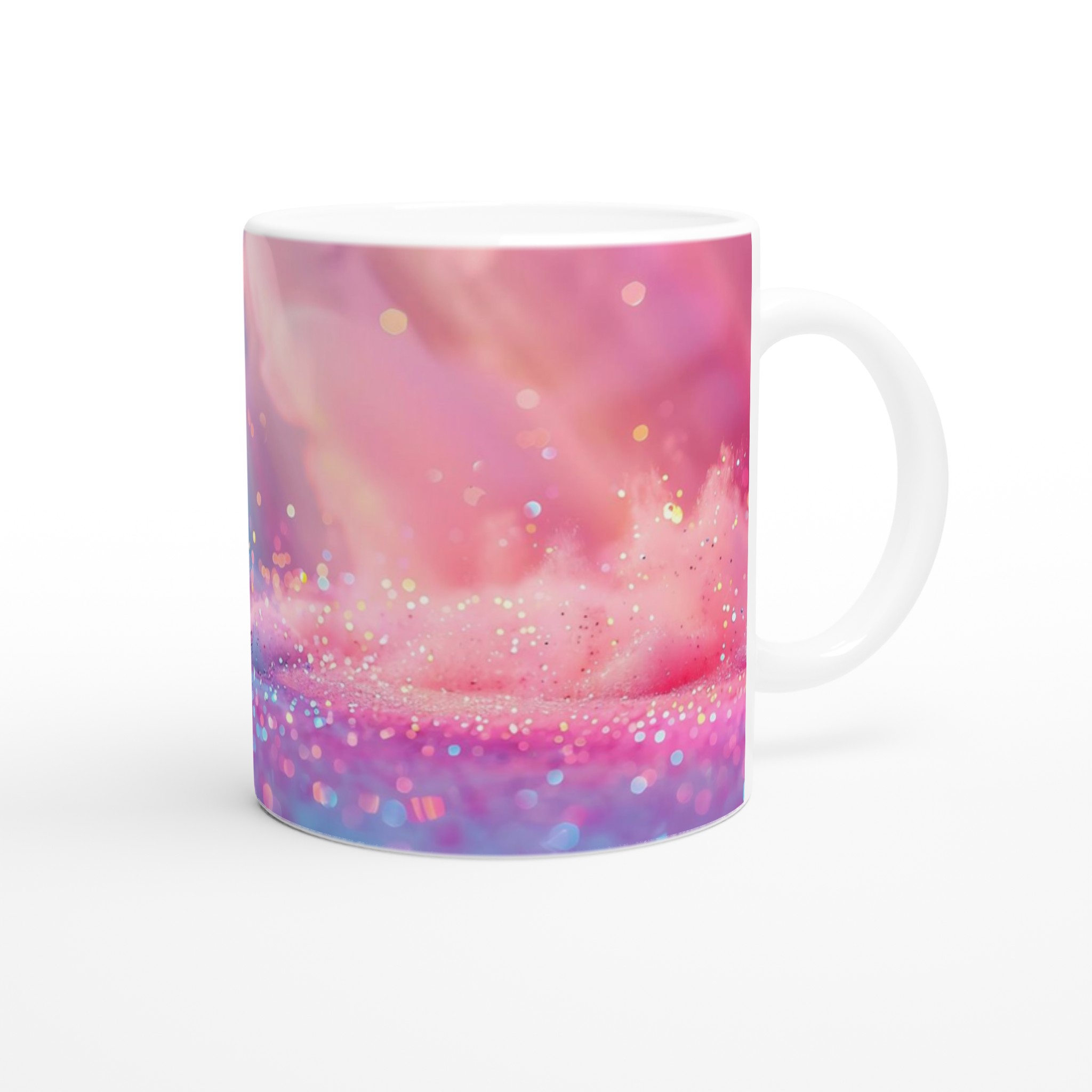 Magisk 11oz Keramisk Mugg – Drömlika Pasteller med Glittereffekt i Flera Färger 9 2d7416fe-7a7a-4049-b3ec-3ba410758f21