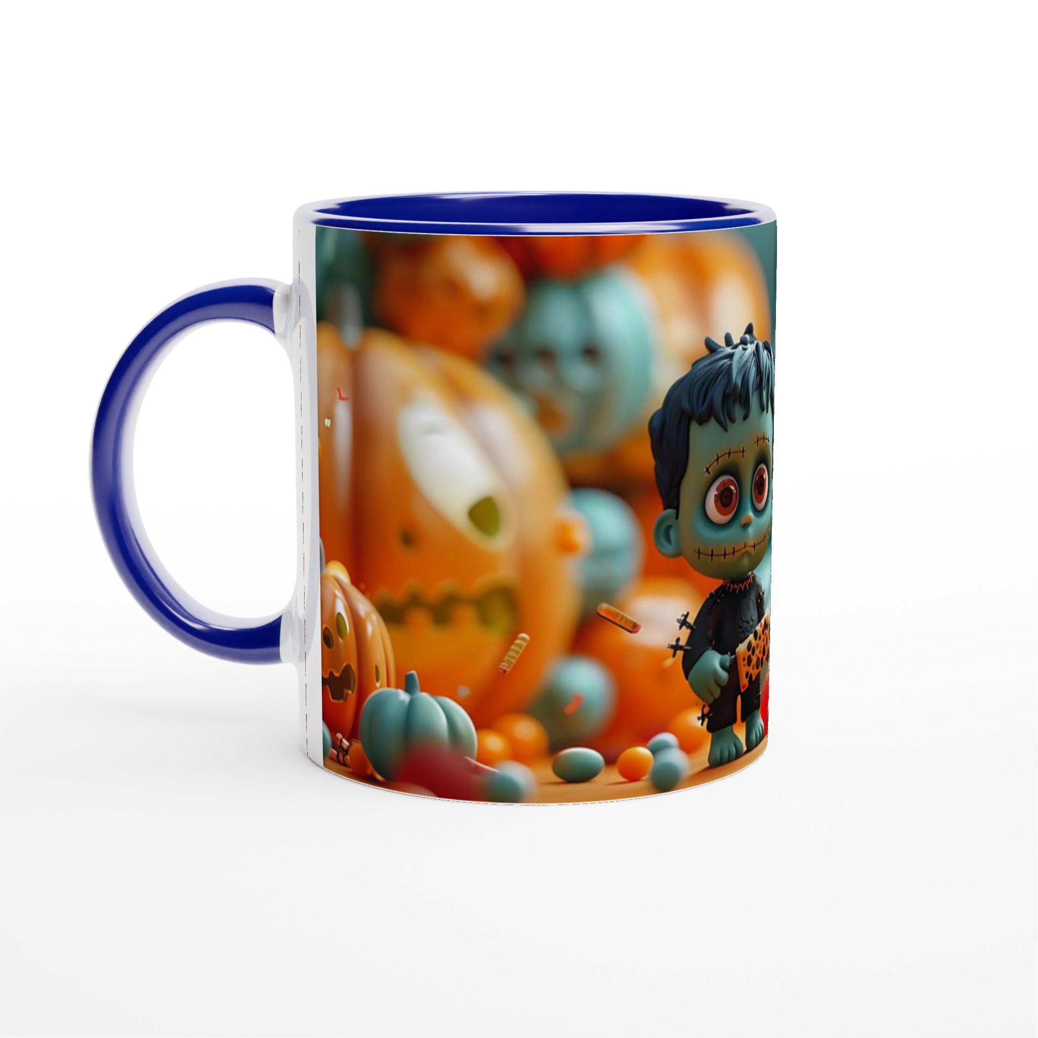 Söt Liten Frankenstein Mugg – Perfekt för Halloween & Kaffestunder i din favoritfärg! 4 2d88aab0-7998-487c-8b91-63aaa434e38a