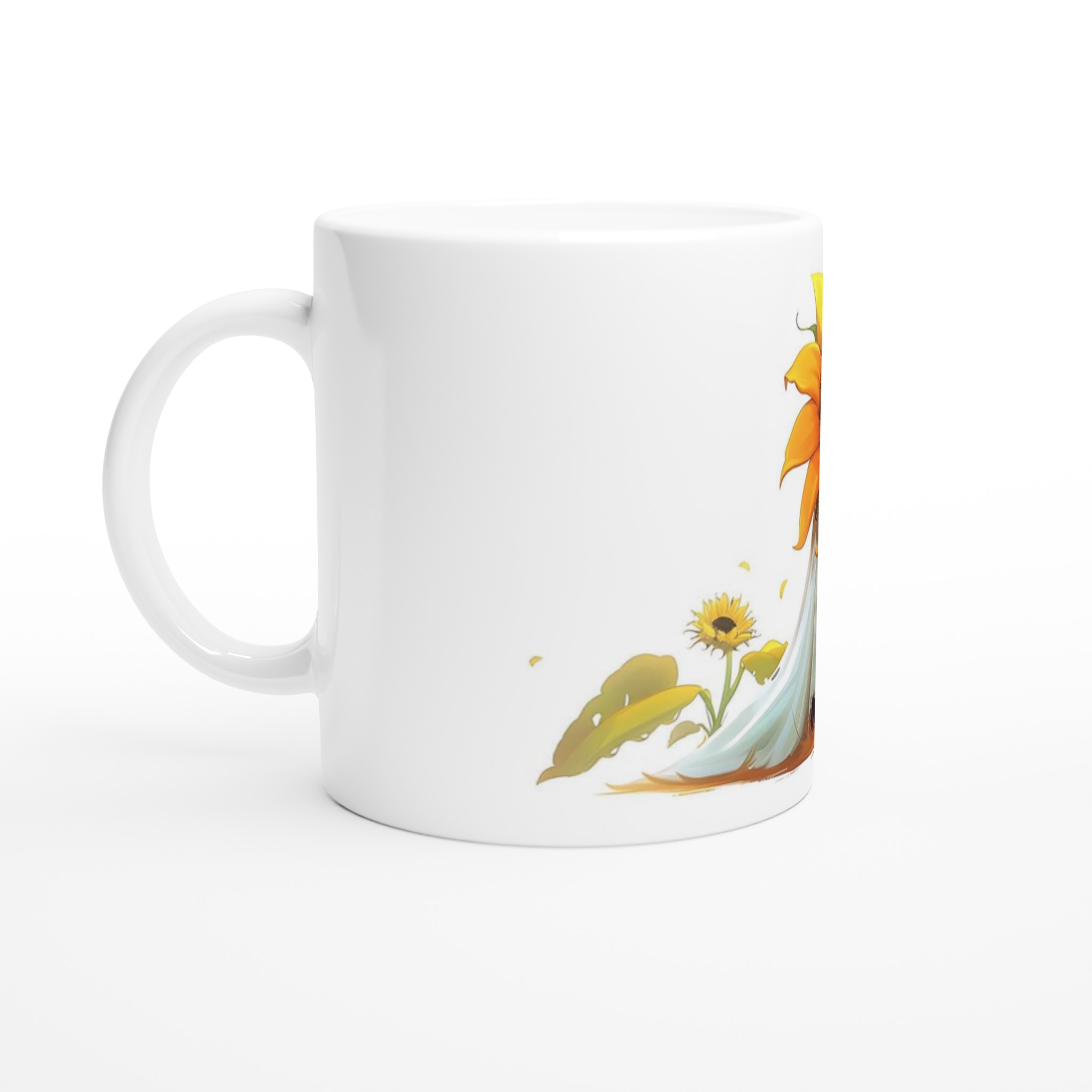 Solsäker Spökkompis Keramikmugg – Charmig 11oz Kaffemugg i Ditt Val av Färg 1 2d8a07a1-9d76-4869-bcf7-8df2fa123442