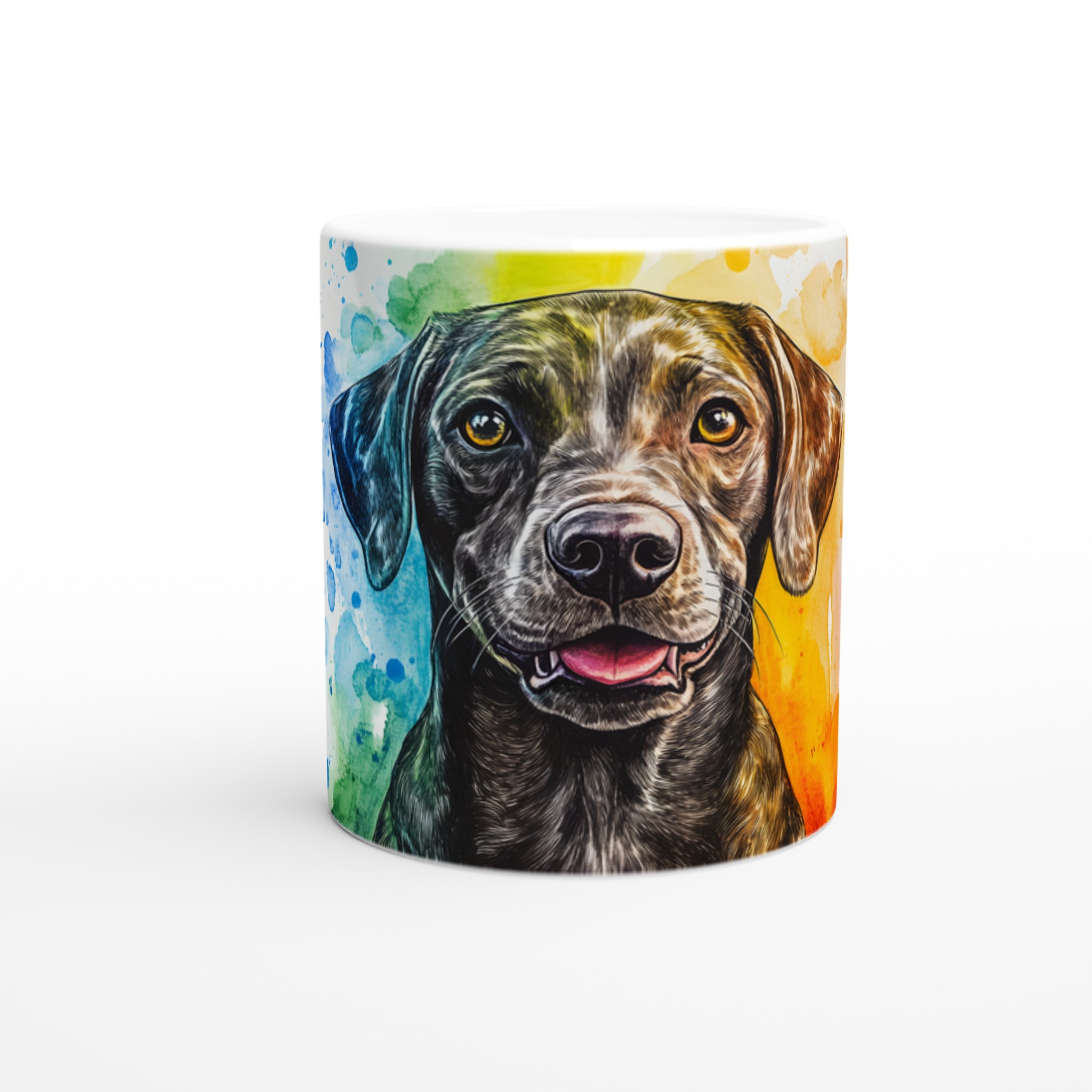 Hund Porträtt Akvarell Mugg | Färgstark Kaffekopp – Välj Din Favoritfärg! 9 2d9097ae-04e6-47a0-8a1c-f22b4680b334