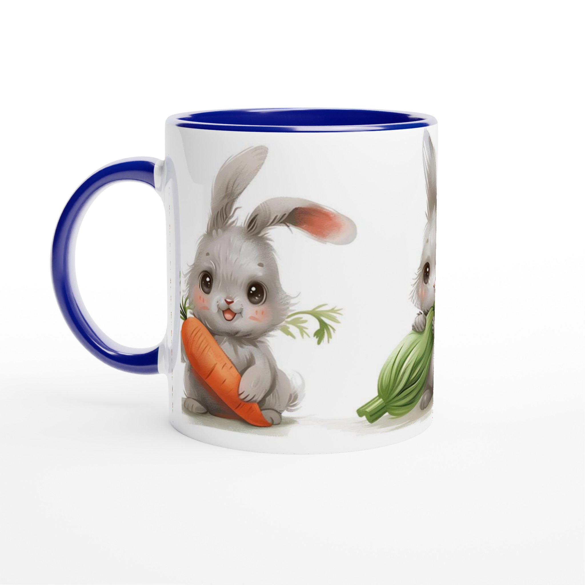 Söta Kanin Vänner 11oz Keramisk Mugg – Personlig design i ditt val av sju färger 4 2db026ac-a42d-4903-b819-a9fc7da590e0