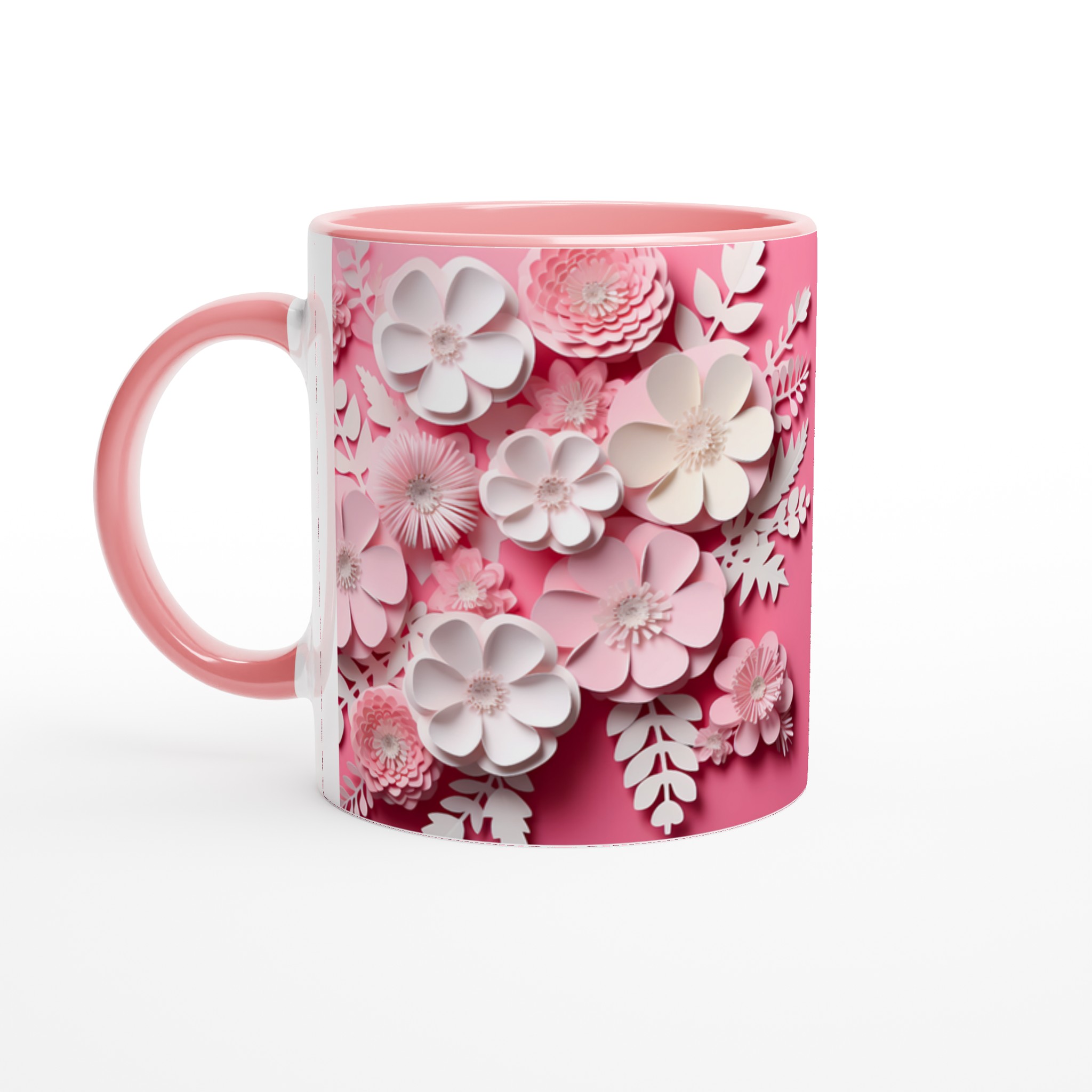 Pastellblomster Mugg - 11oz Keramikmugg i din Favoritfärg 6 2db27b0a-7060-49f6-af41-a7b297ea15e1