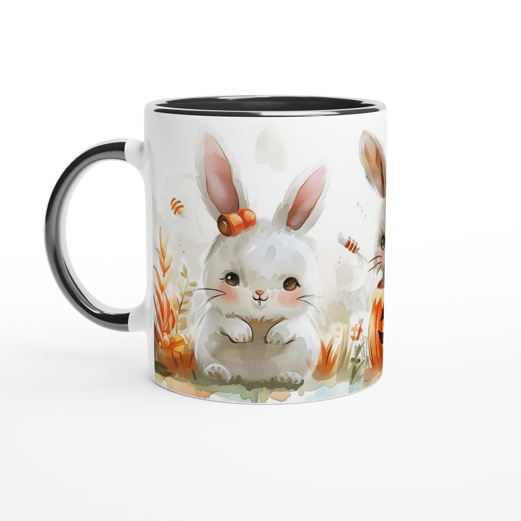 Söta Halloween Kaniner Keramikmugg - Skräddarsy Din Spöklikt Charmiga 11oz Kaffemugg 7 2dcb16ef-6732-4992-89c5-e28447efe8f9