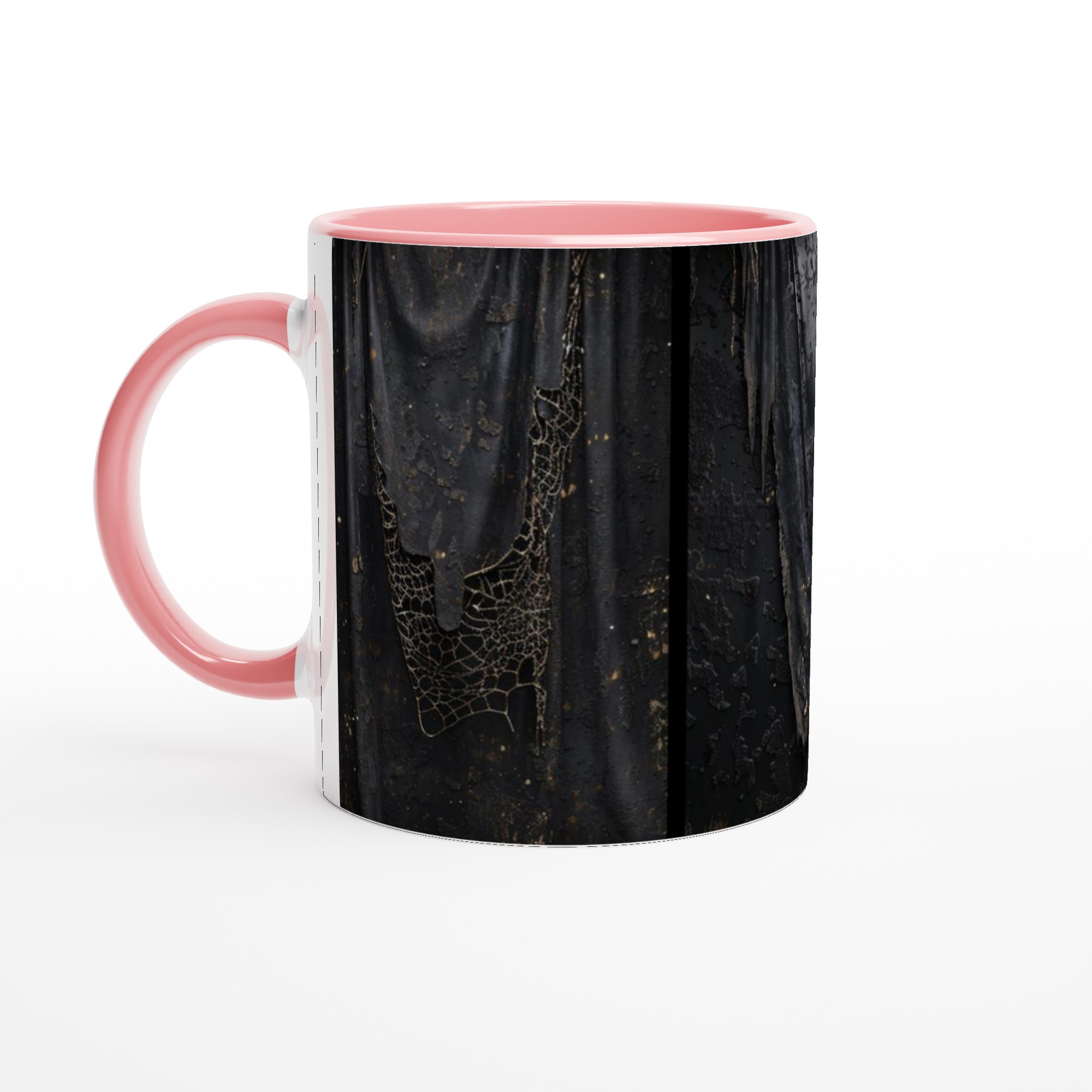 Abstrakt Guldregn Keramisk Mugg - 11oz Konstnärlig Design i Flera Färger 6 2e48174f-c8c5-4ffa-a85b-040bb55b1135