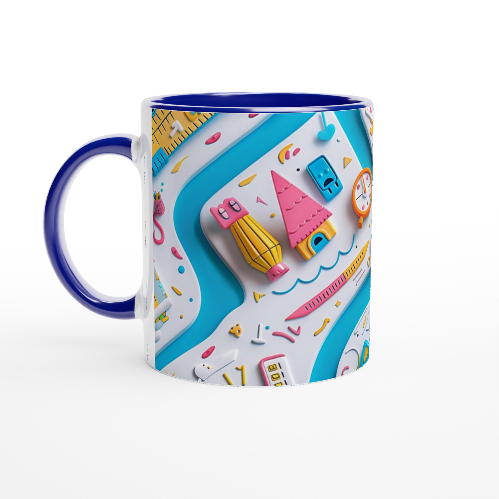 Kreativ Lekfull Keramikmugg - 11oz, Perfekt för Designentusiasten, Välj bland Flera Livfulla Färger! 4 2e8df19c-4690-46f0-9cfa-f6a48c70b7ac