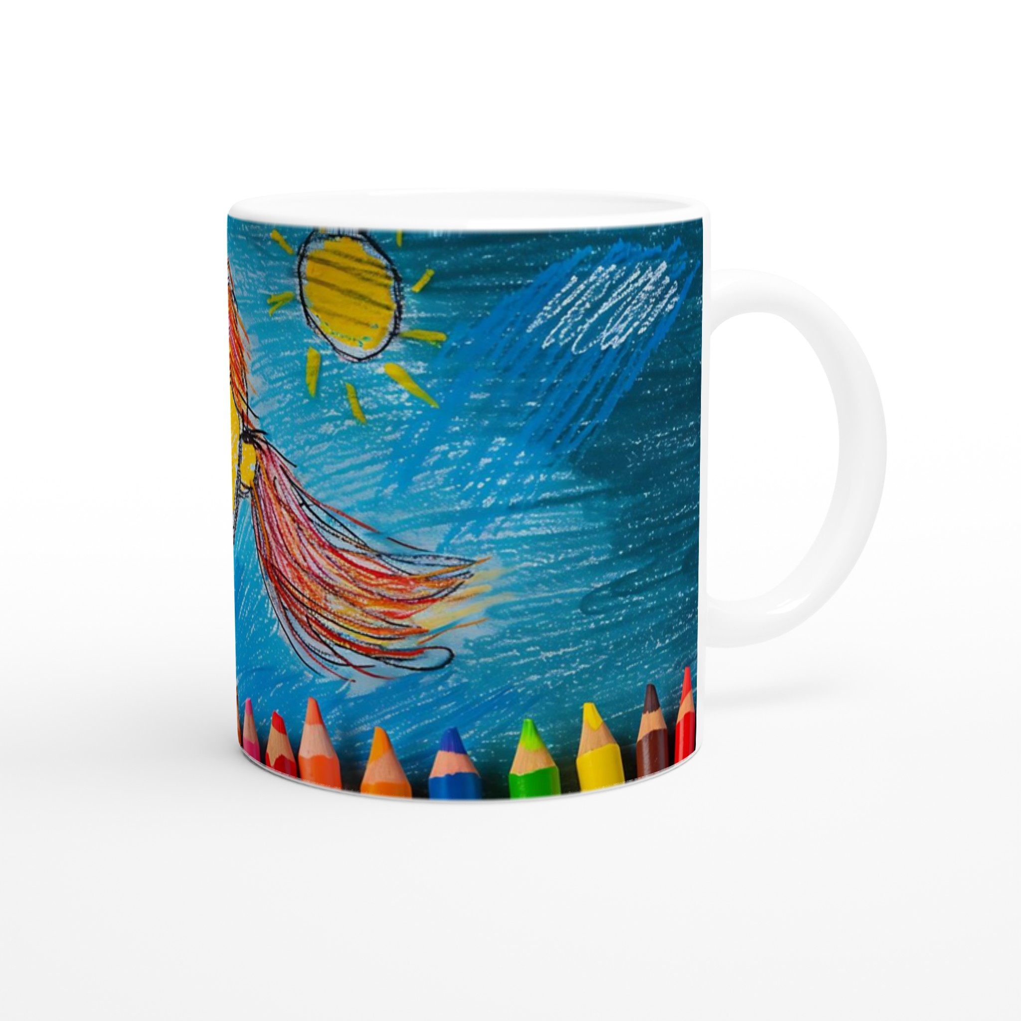 Glädjefull Barndomsdröm Mugg – Keramisk 11oz Kaffemugg i Ditt Val av 7 Livfulla Färger 9 2fbbdd30-1231-479a-9753-bd6b33b7b557