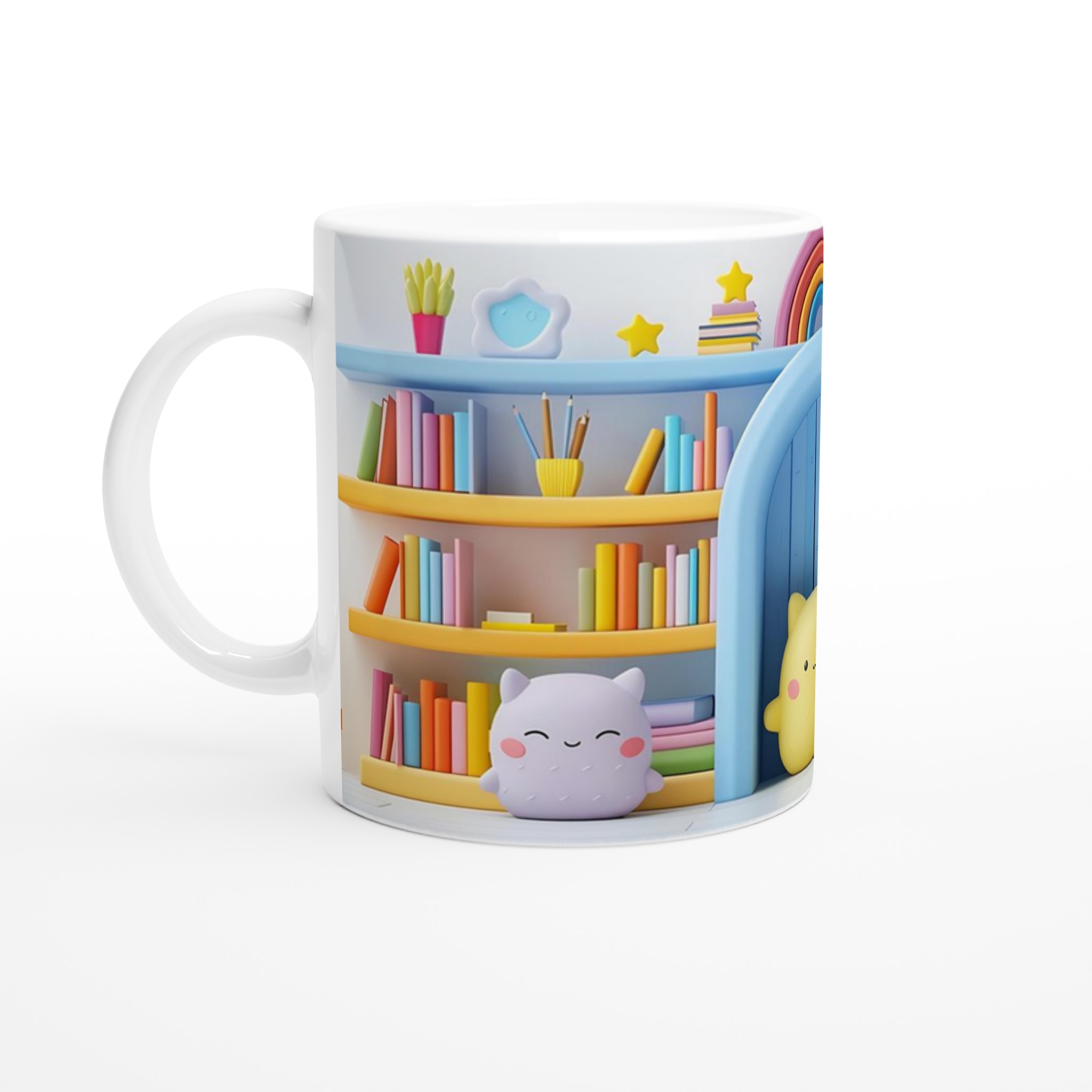 Pastell drömvärld Keramisk Mugg - 11oz lekfull design för alla dina favoritdrycker 1 2fcb4dae-38c6-41d5-a50c-eede13b750bb