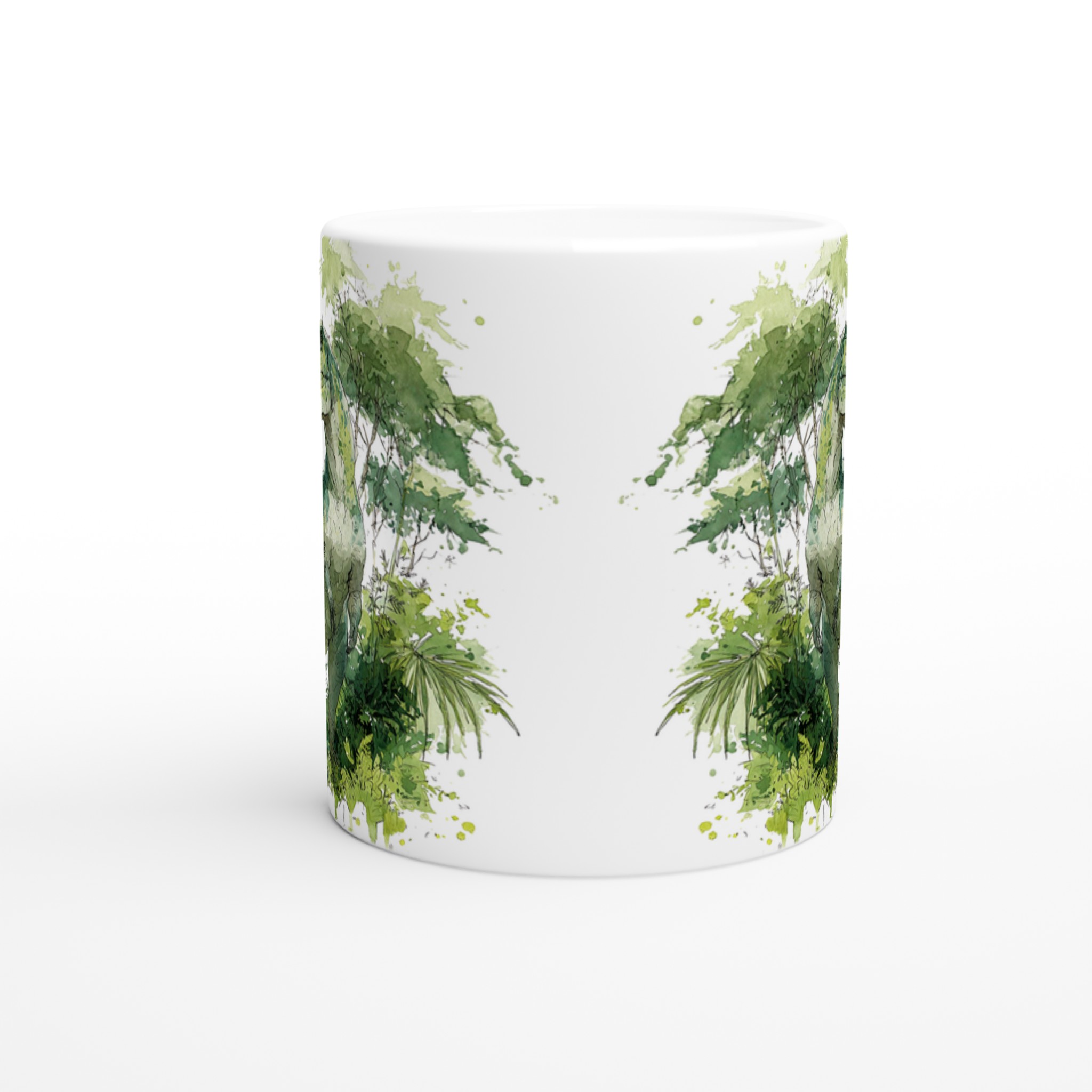 T-Rex Akvarell Mugg – För Historieälskare & Äventyrare | 11oz Keramisk Mugg i Valfri Färg 8 305667e1-d1b4-444d-85f8-a7e3b24178ed