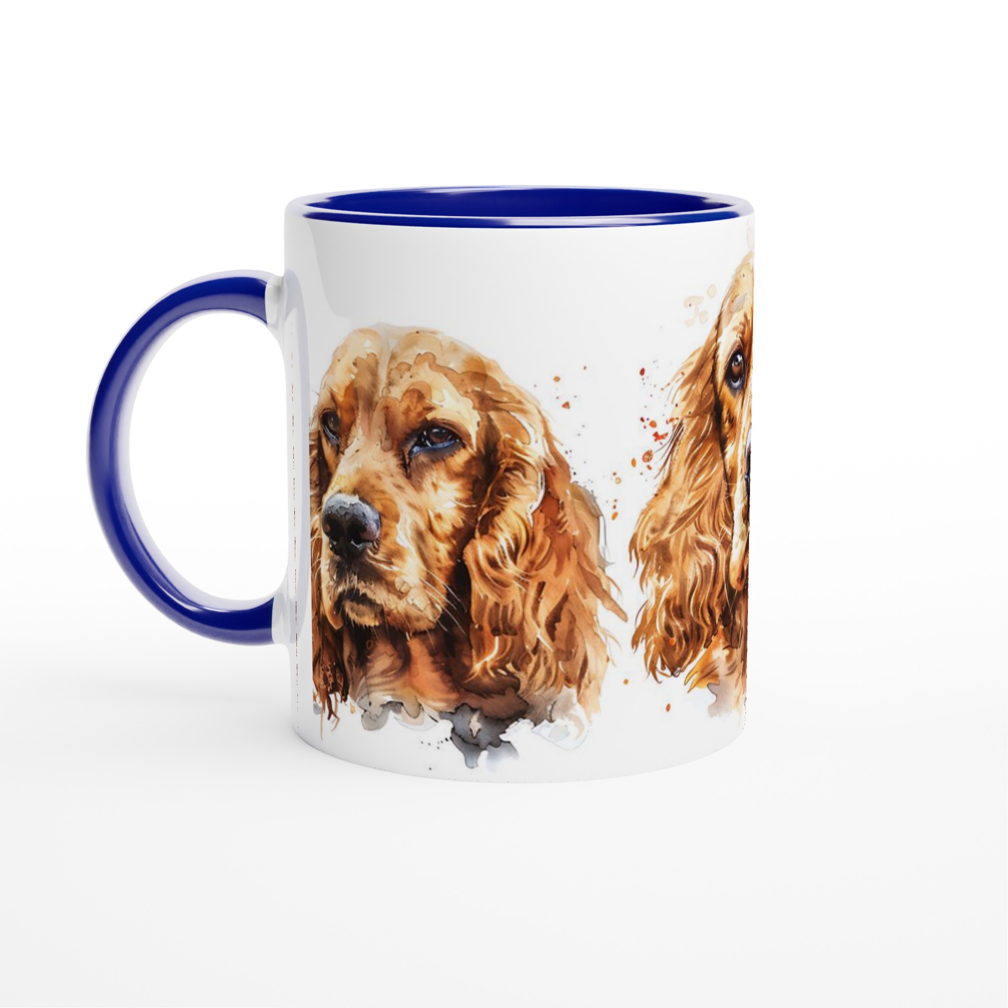 Vacker Cocker Spaniel Akvarellmugg – 11 oz Keramisk Kaffekopp för Hundälskare i Valfri Färg 7 307e7313-ec88-40eb-966f-cb67da0e47f3