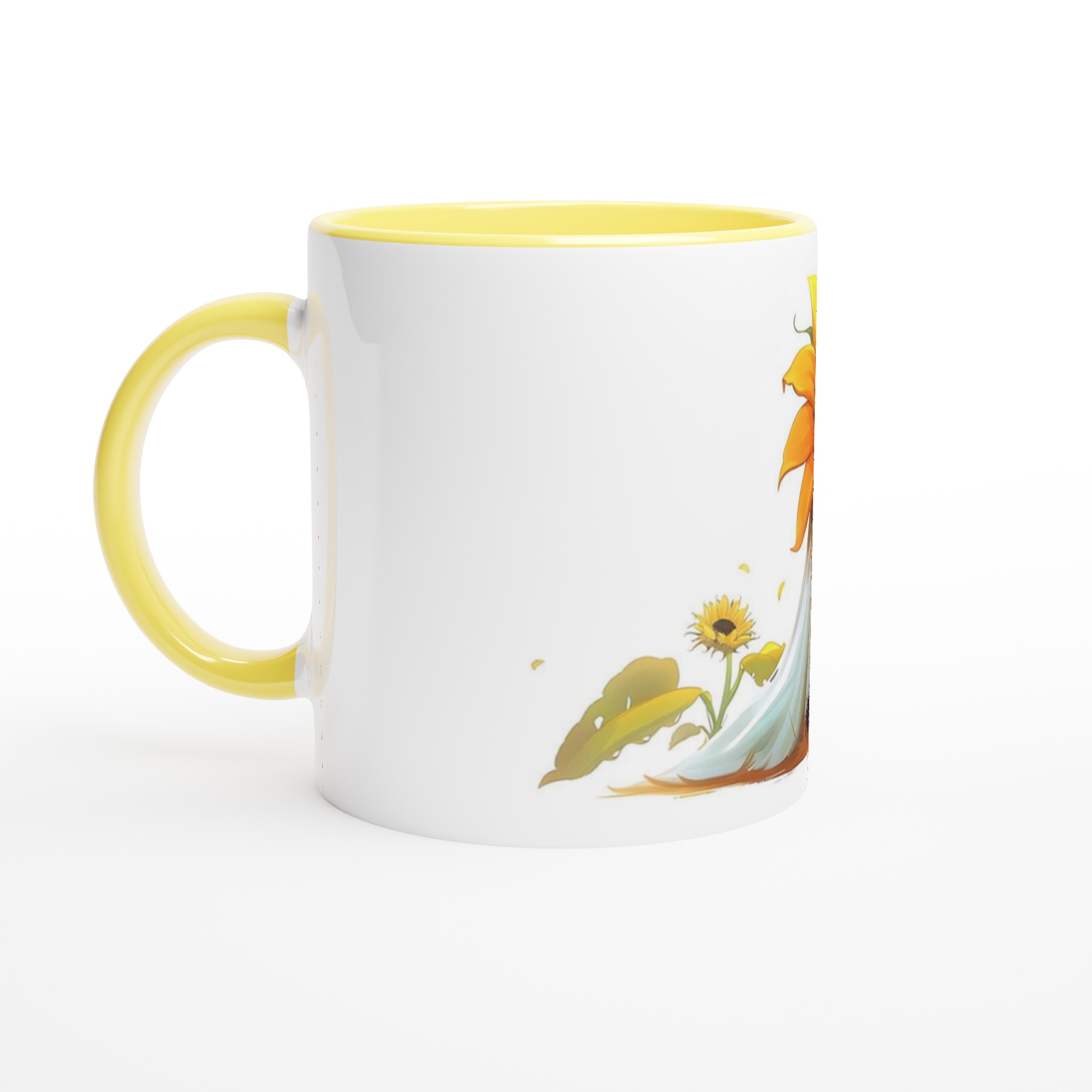 Solsäker Spökkompis Keramikmugg – Charmig 11oz Kaffemugg i Ditt Val av Färg 5 309bbf63-07ee-4ea1-8c8d-8c8194fb6e61