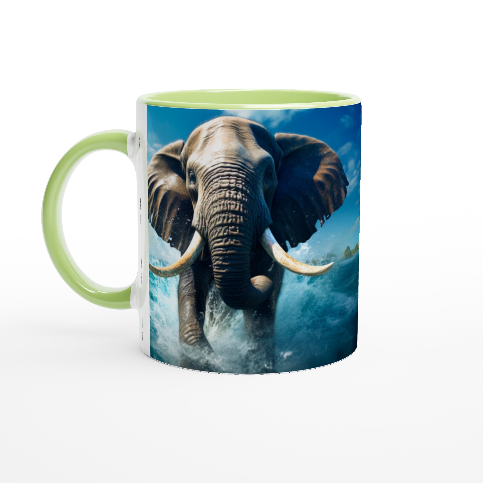 Majestätisk Elefant Mugg – Kraftfull Design i Livfulla Färger 3 3114d041-dfc7-4f2f-b07a-d33f75a0d4d8