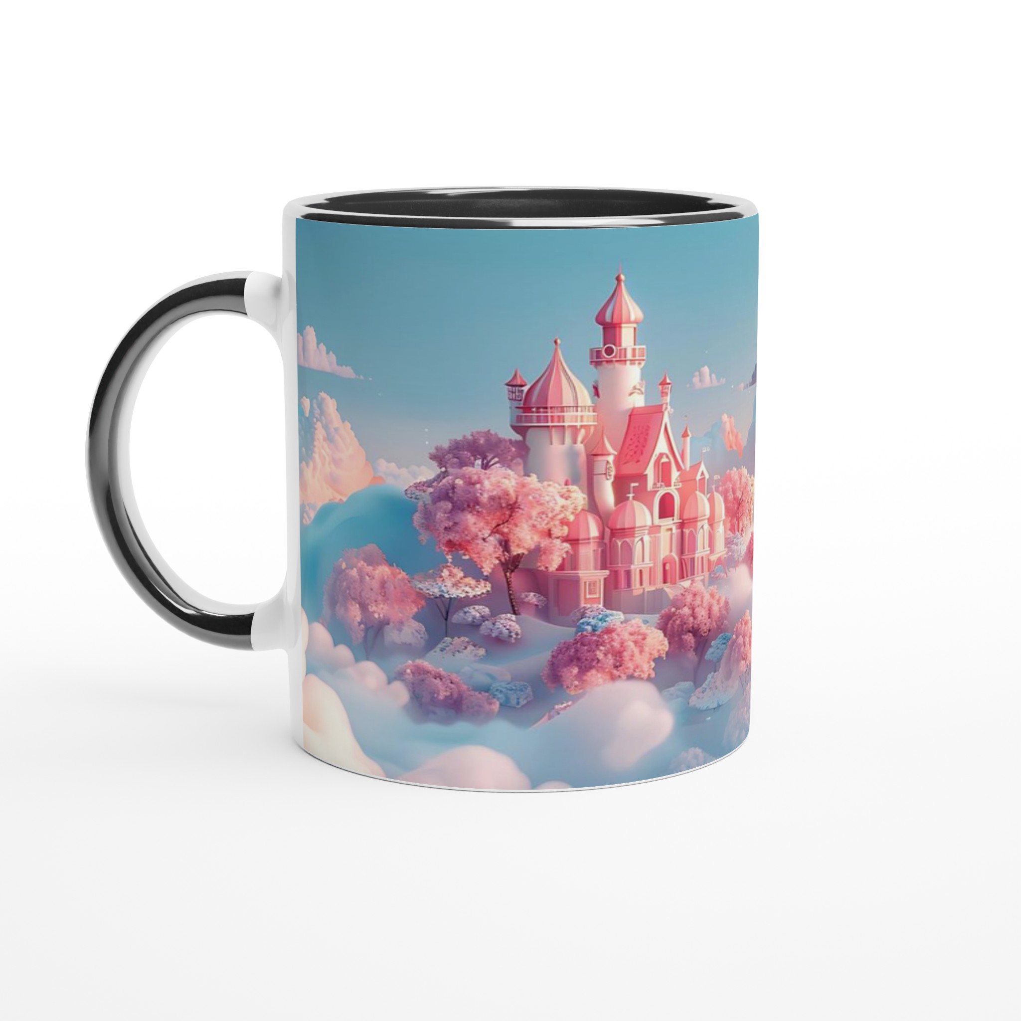 Drömlik Rosa Slott Mugg – 11 oz Keramisk Kaffekopp i Lekfull Pastell 7 31384b98-8bbd-461c-8469-9e20189fea03