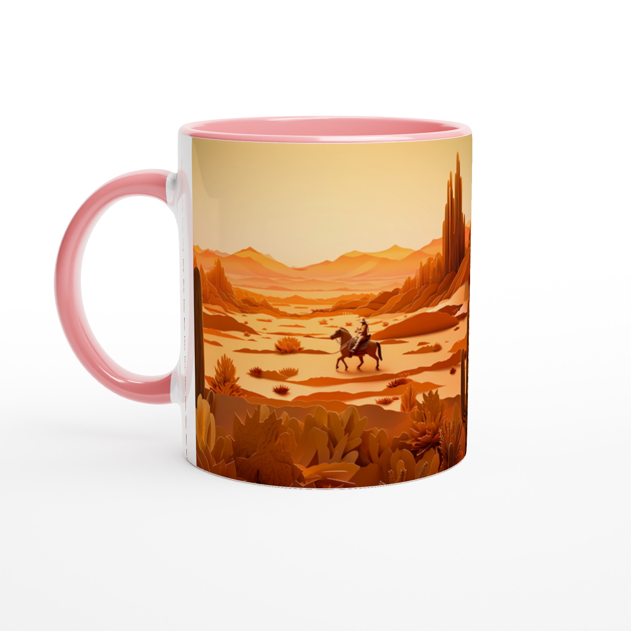 Western Horizon Keramisk Mugg - 11oz Kaffe, Te, Varm Choklad i 7 Färger 6 314d5494-0452-4592-ac96-889aa4dbbe54