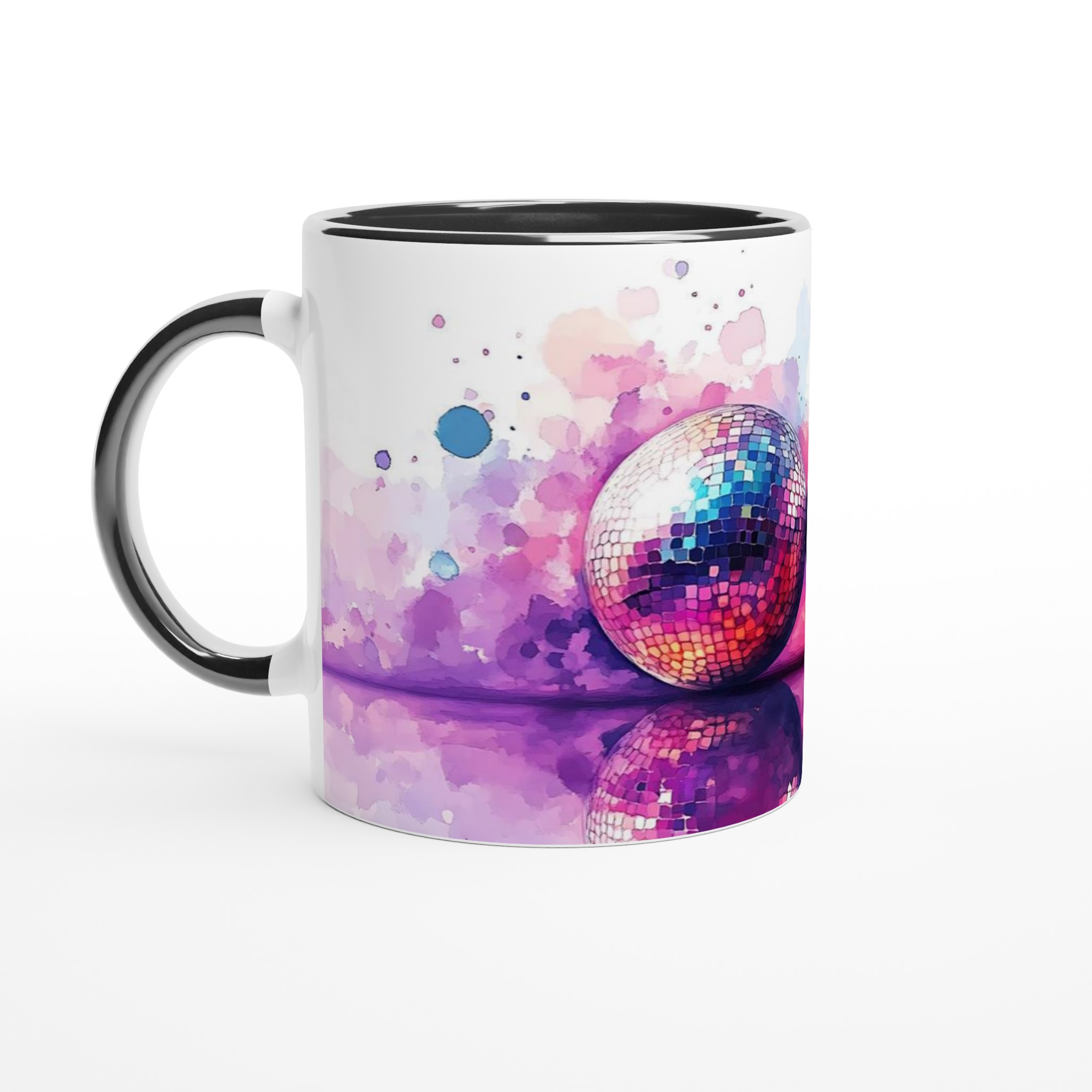 Disco Fever Keramisk Mugg – Färgglad Watercolor Party Vibe, 11oz – Välj din favoritfärg! 4 31b9346c-0756-475b-9a30-fde27ce1dc8e
