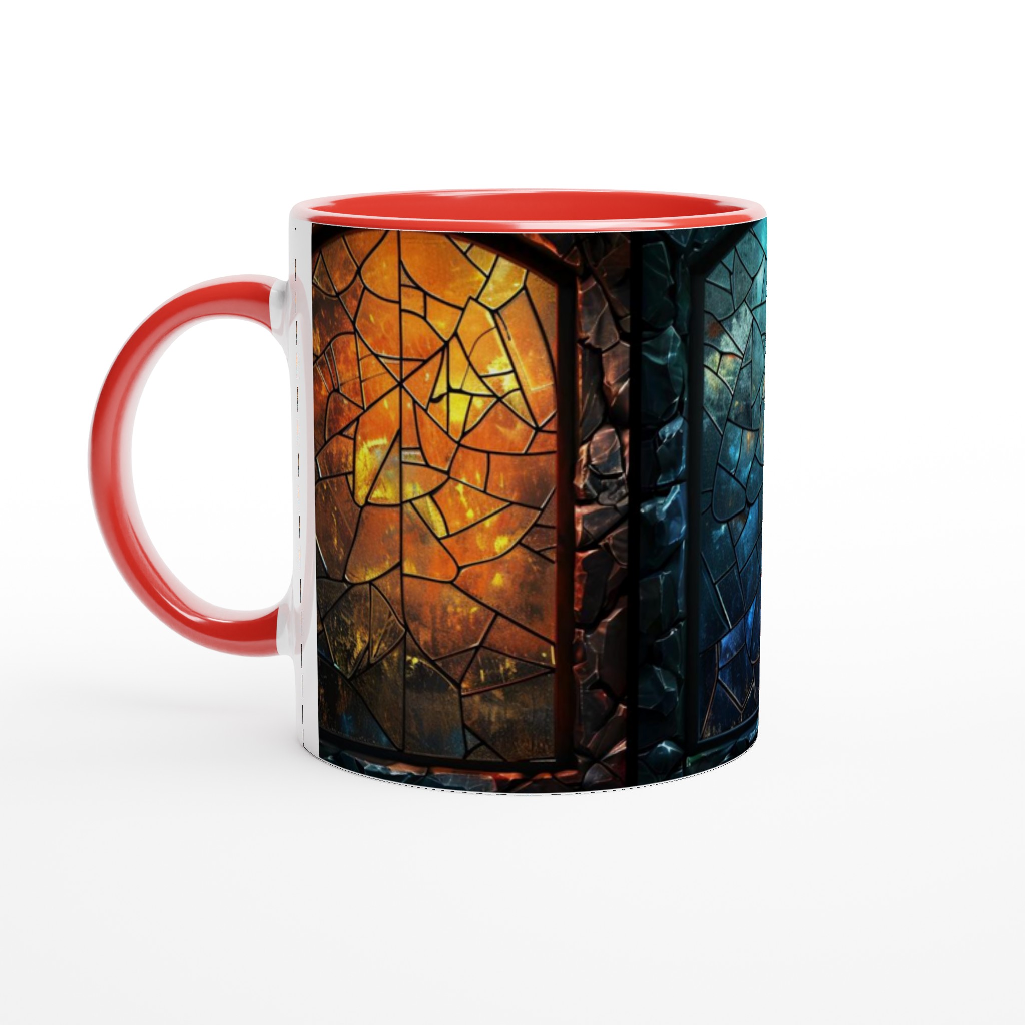 11oz Premium Keramisk Mugg med Väljbar Färgglad Glasdesign – Vit, Gul, Rosa och Fler 2 31e57c33-be95-4cd6-a278-3b266e5bf32d