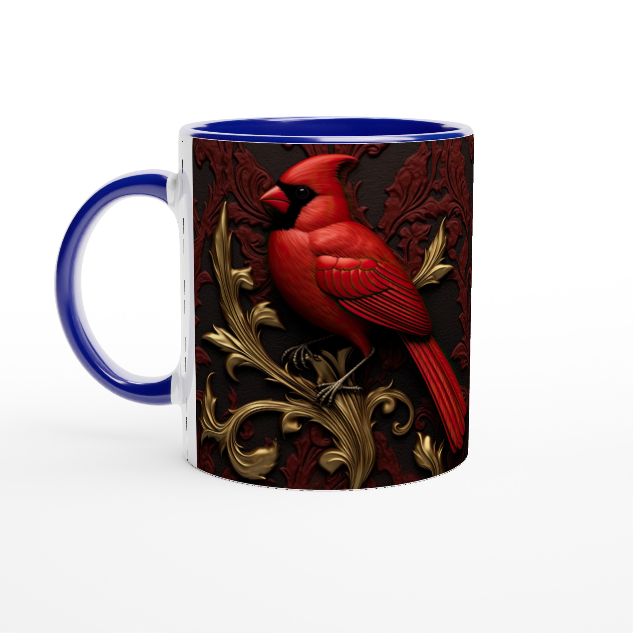Elegantly Detailed Ceramic Mug with Vibrant Cardinal Design – Choose Your Favorite Color 4 325f3abe-3a2e-4521-b00c-84e3de4f31e3