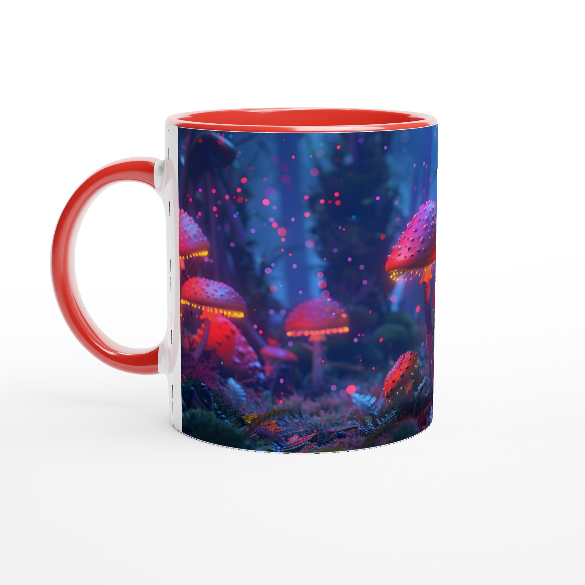 Fairy Forest Magiska Mugg: Kaffe med Färgsprakande Svampdesign – Välj Din Favoritfärg! 2 329cbdad-e612-4bc3-b005-7852c704a87e