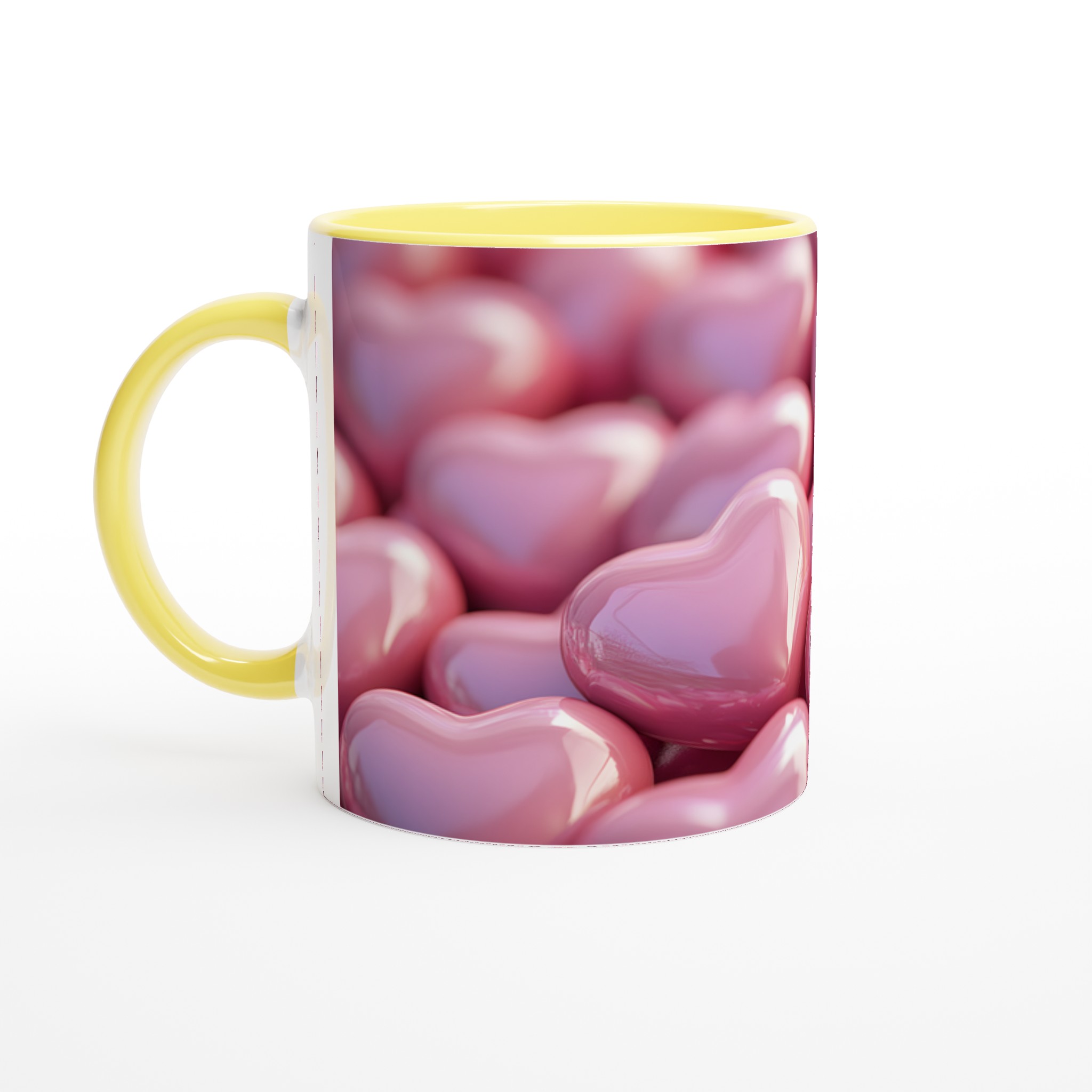 Kärleksfull 11oz Keramisk Mugg – Ge liv åt dina känslor med en touch av rosa glamour! 5 33525338-ff45-4221-ad34-9e5ccda85fd5