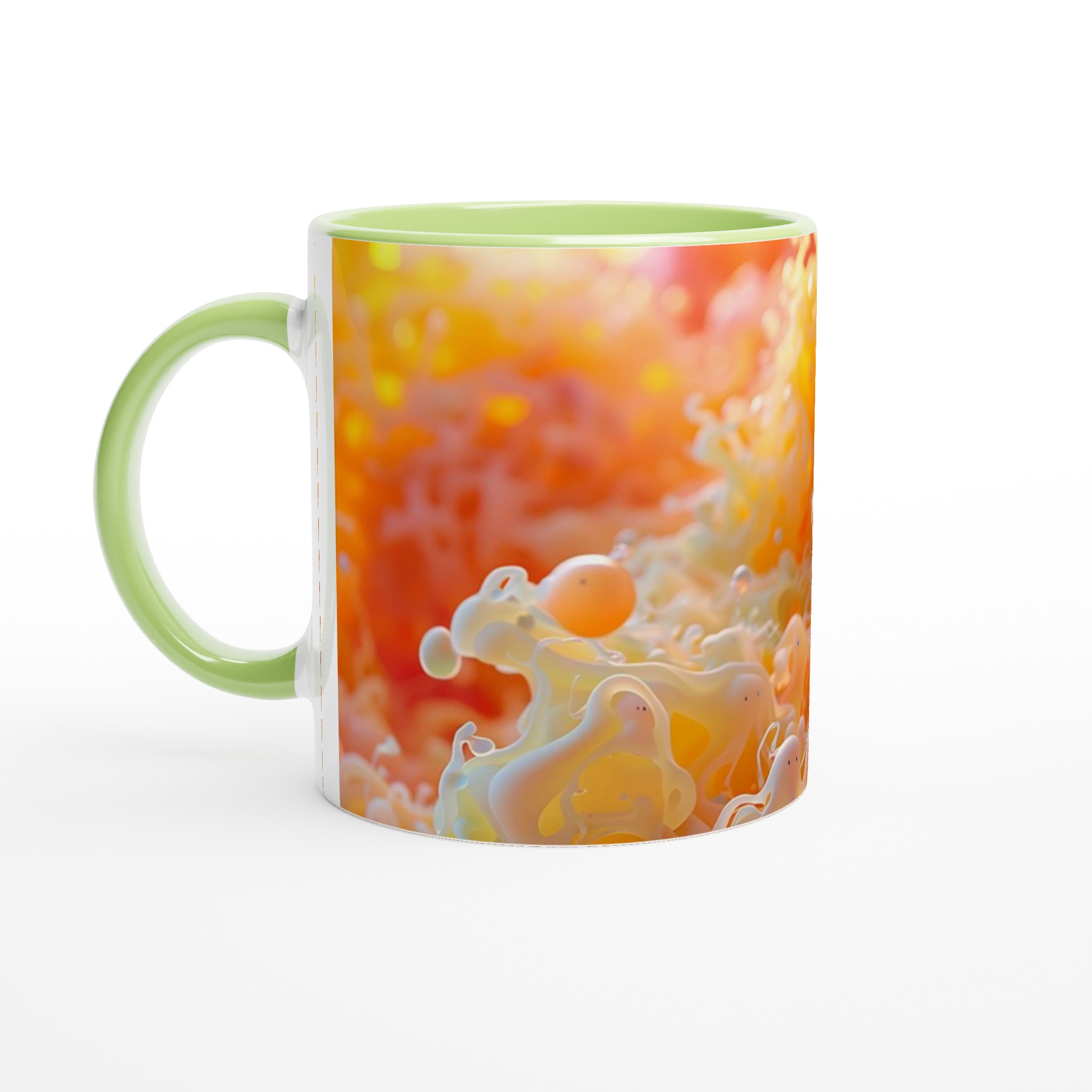 Kaffemugg med Söta Spöken – 11 oz Keramisk Mugg i Valfri Färg 3 336b60bf-caa1-4a05-9a13-fe0f4965b02e