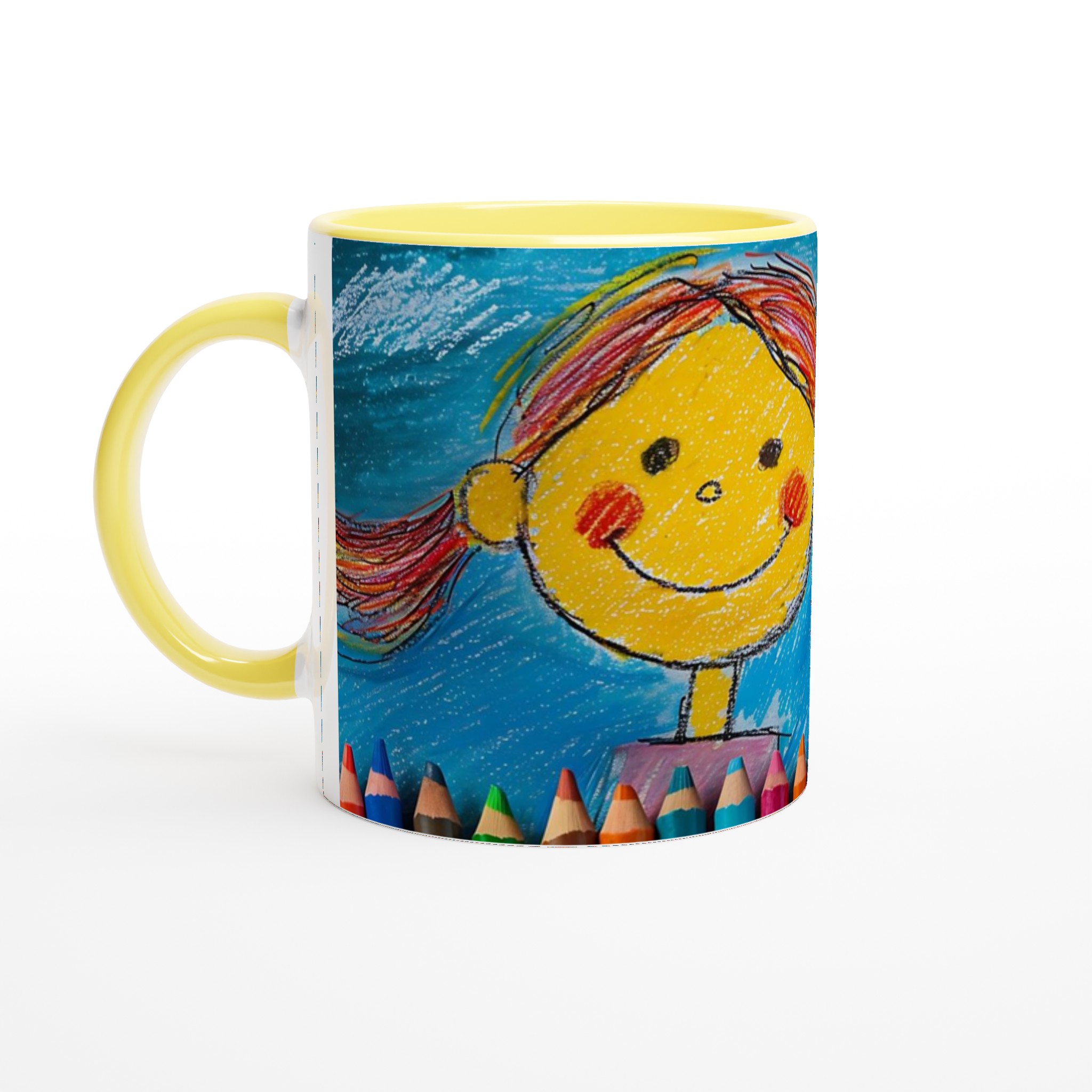 Glädjefull Barndomsdröm Mugg – Keramisk 11oz Kaffemugg i Ditt Val av 7 Livfulla Färger 5 34612e69-9297-45ef-8b90-07706b830565