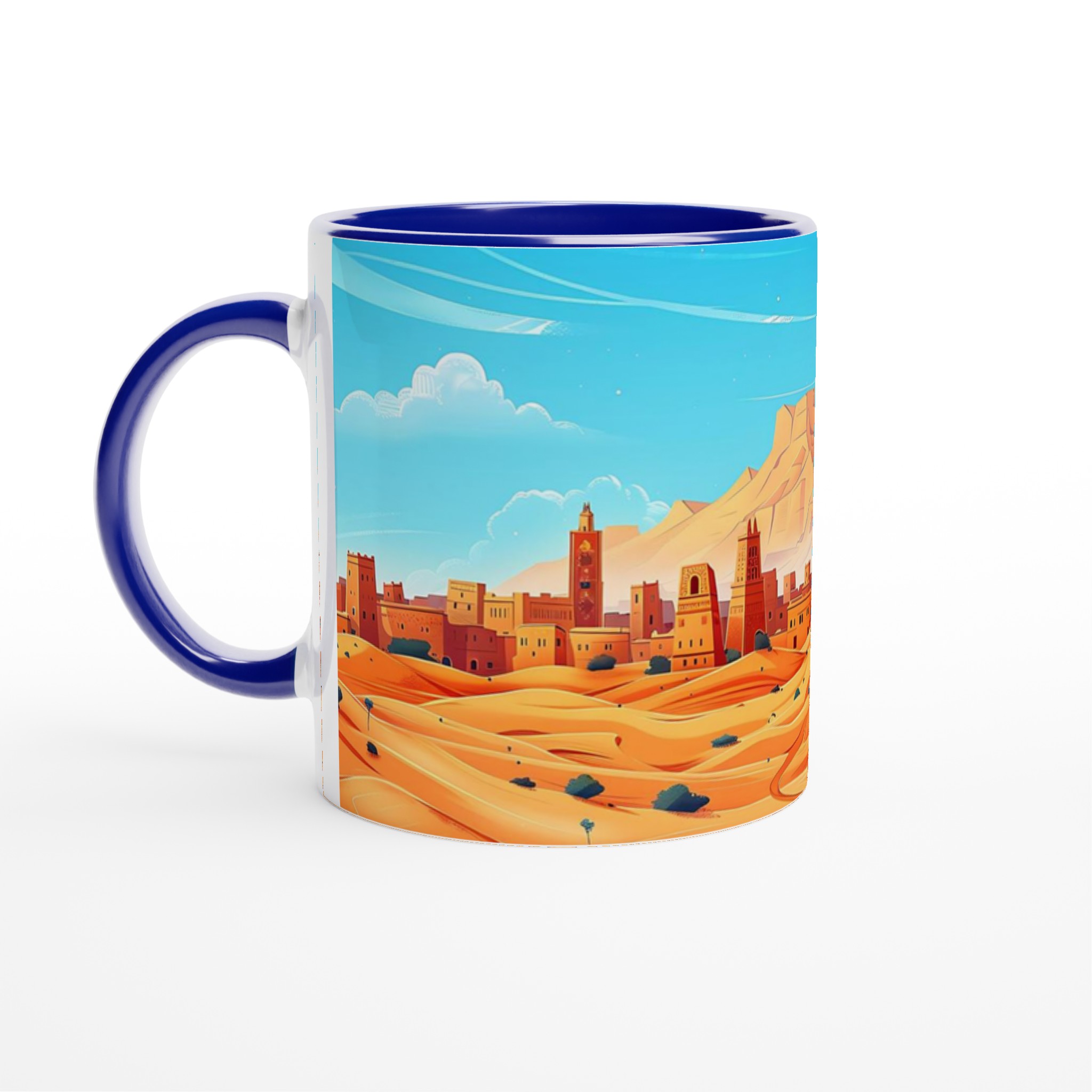 Marrakech Desert Dream: 11oz Keramikmugg – Välj din färg! 4 34675b1e-5d44-4b17-9f22-49693f3f0f7d