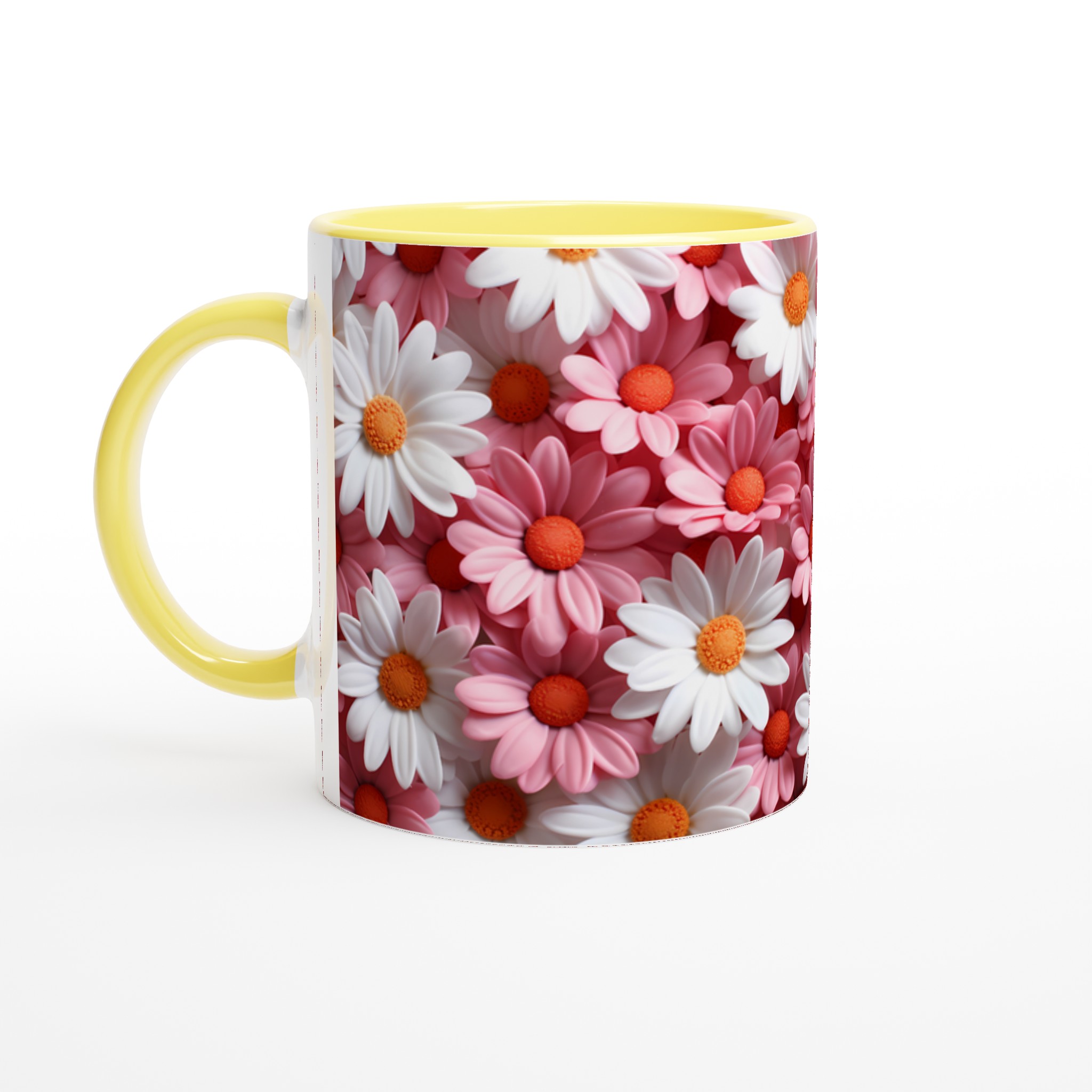 Blomstrande Daisy Dröm 11oz Keramisk Mugg – Välj bland 7 Livfulla Färger för Din Perfekta Kaffestund 5 3478230a-9ef2-43b9-b505-cabee32a478b