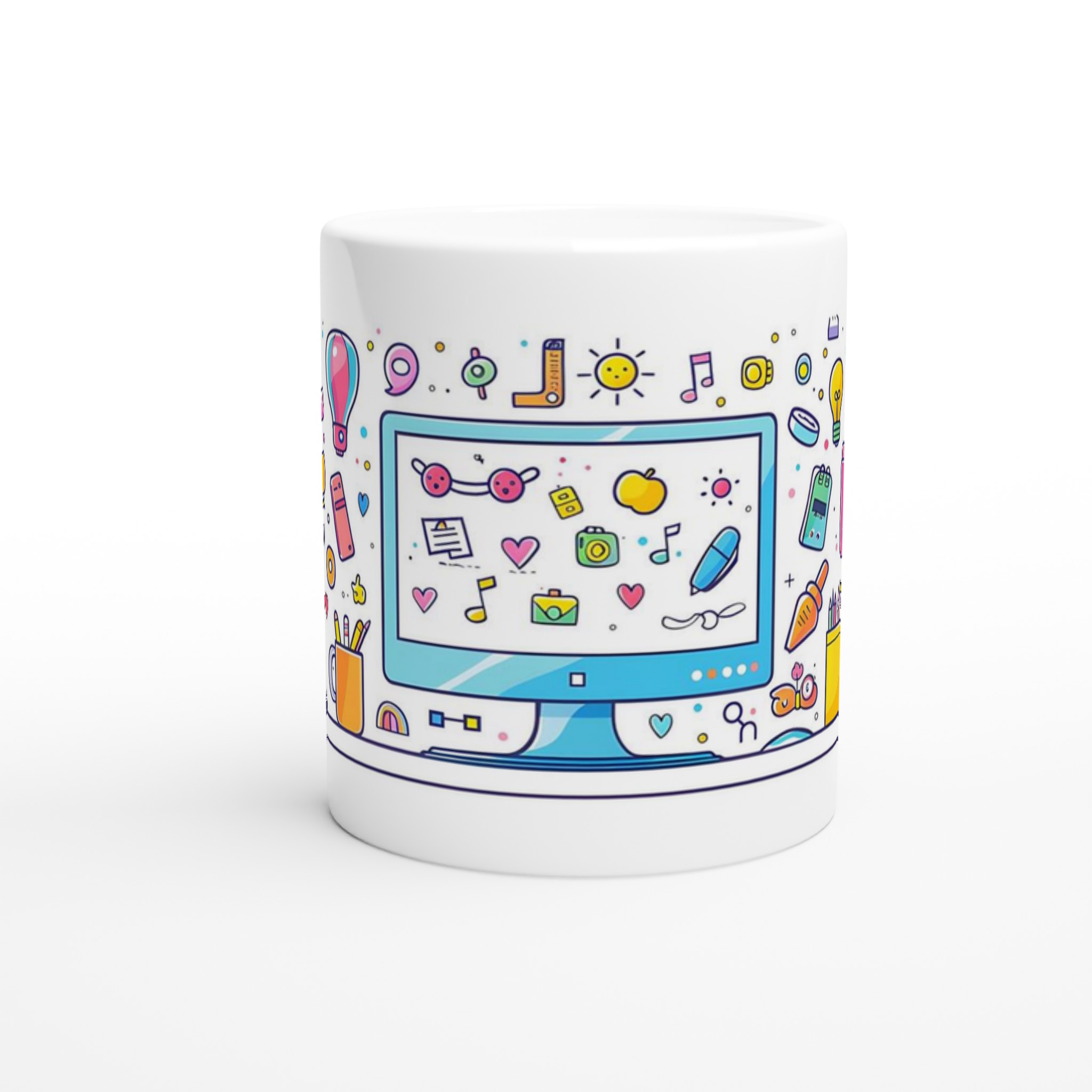 Kreativ Arbetsplats Mugg: Din Inspirationskälla i 7 Lekfulla Färger – 11oz Keramikmugg 8 3497e8db-004c-456a-85b2-4e6e14f2cf24