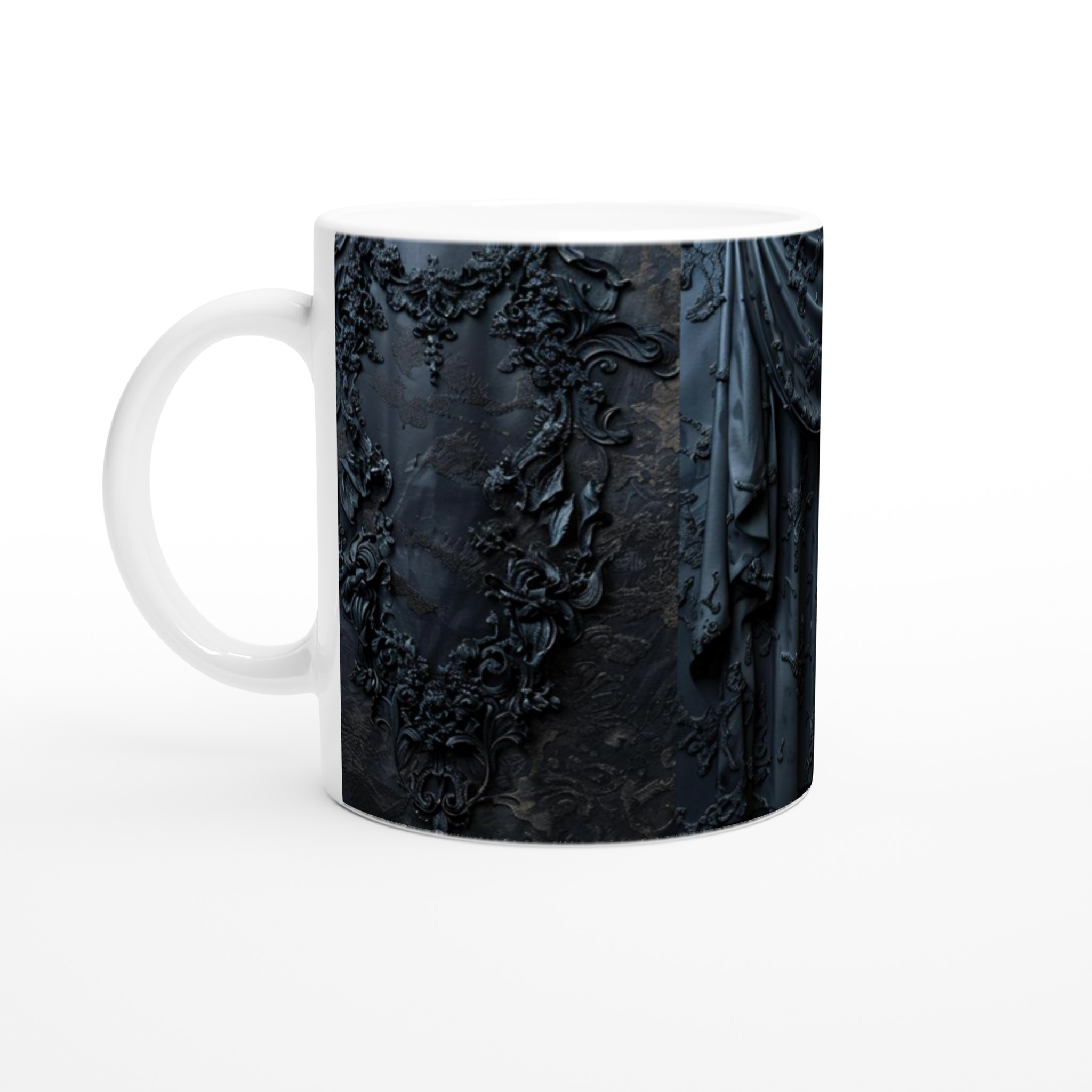 Vit 11oz Keramisk Mugg – Diskret Elegans i Svart och Många Färger 1 34a02c32-b8cd-4aad-ab29-0340ca82a082