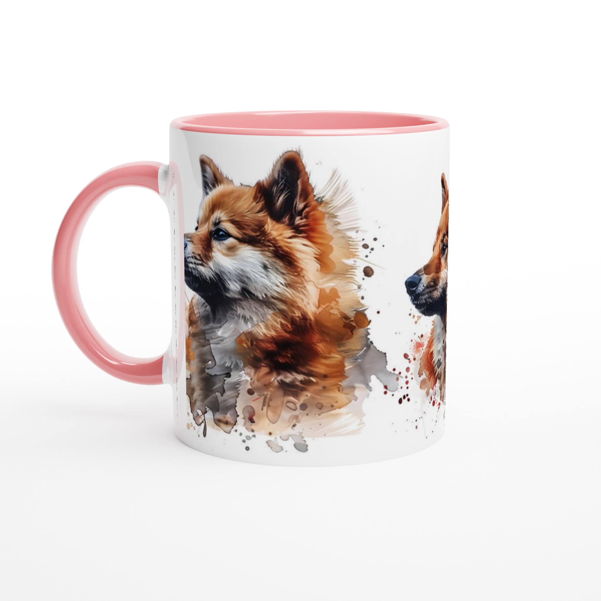 Akvarell Shiba Inu Mugg - Hundkonst för Kaffeälskare i Din Valda Keramikfärg 4 34a71bb8-6801-4c23-9d5c-d731fe789eb6