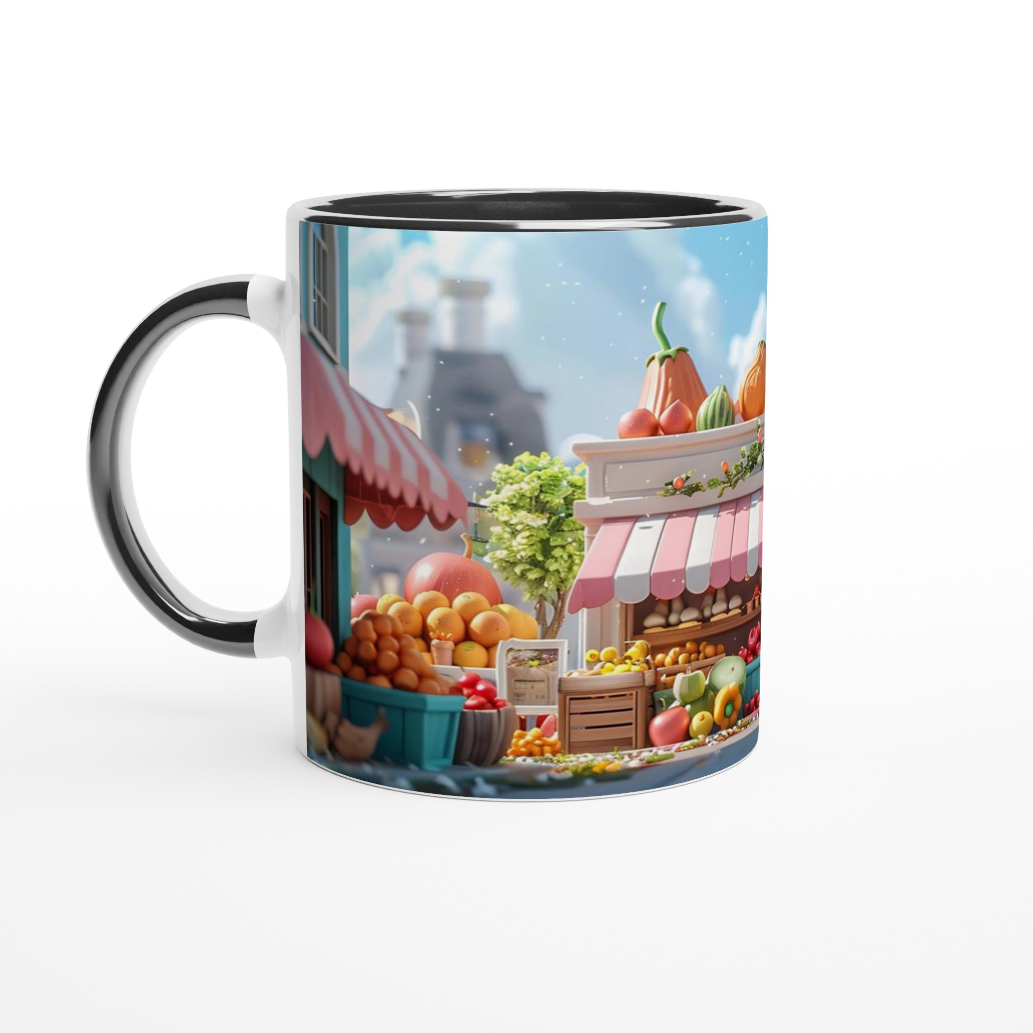 Charming Marknad Keramikmugg - 11oz i Valfri Färg, Hållbar & Diskmaskinsäker 7 34f82548-c074-4914-9471-fa90e91c5844