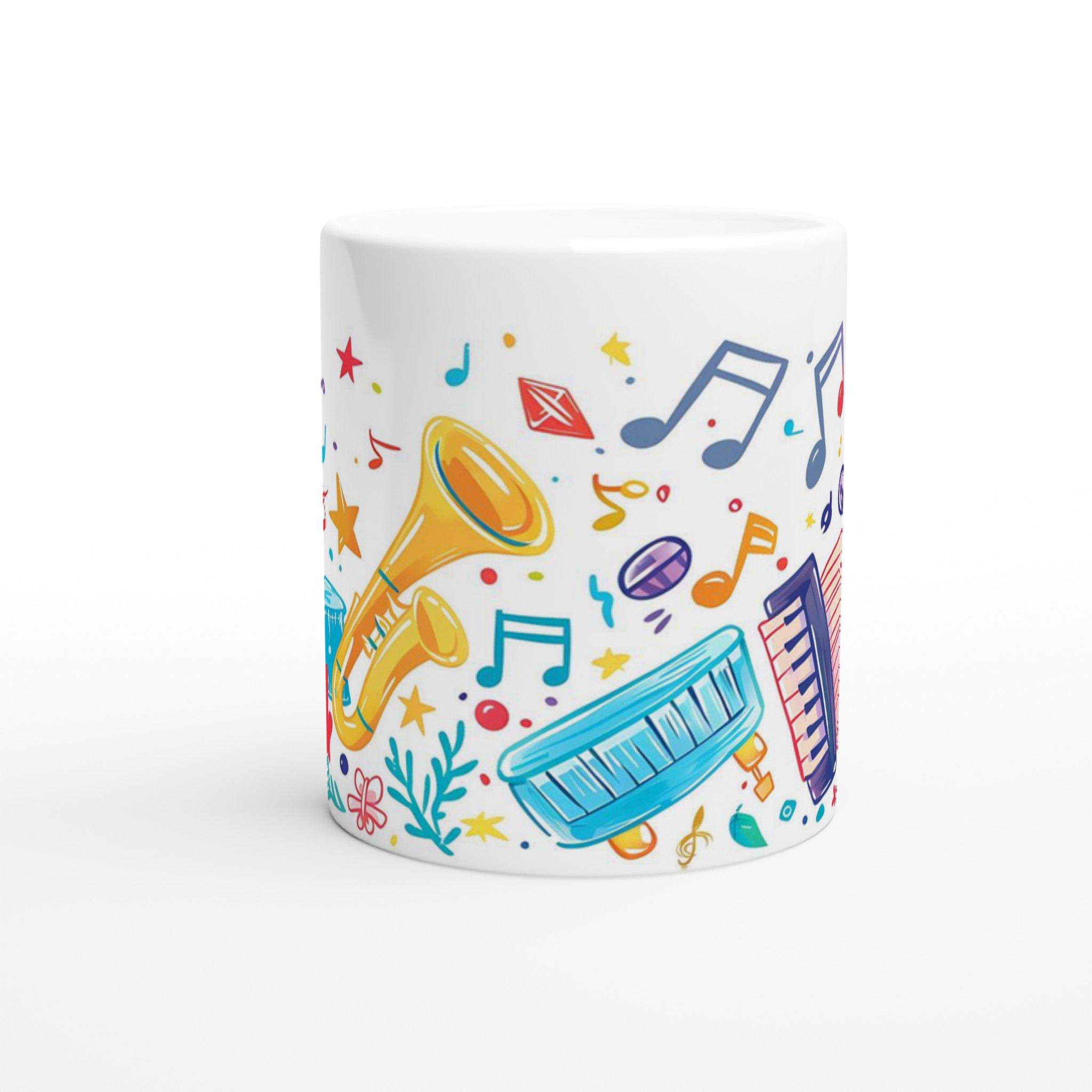 Musikalisk Magi Keramikmugg – Färgglad Design för Kaffeälskare i 7 Levande Nyanser 8 350a99d4-5018-4f28-a8ed-31be0ffb8314