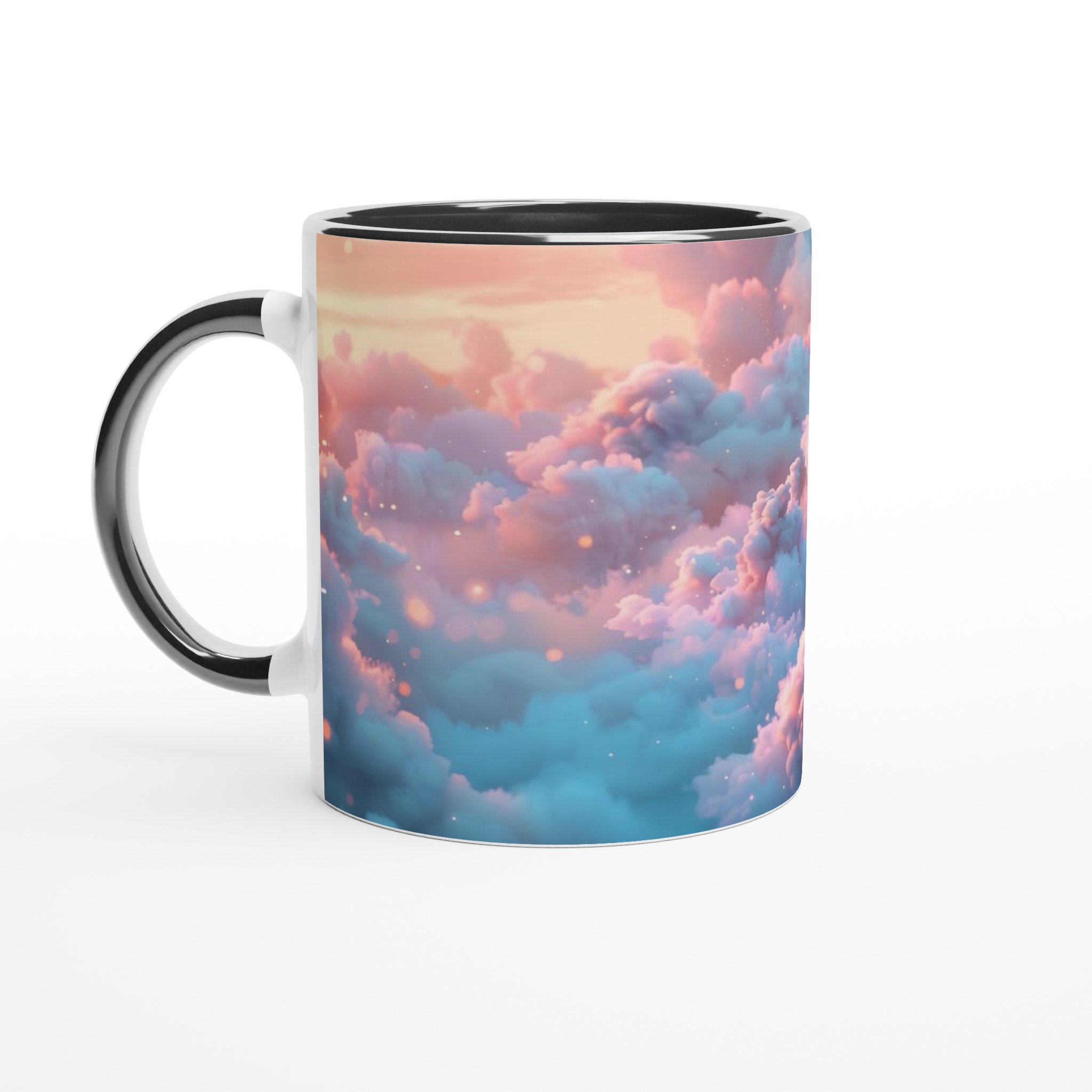 Fantasislott i Moln - 11oz Keramikmugg i ditt val av sju förtrollande färger 7 355fd597-f116-4dbb-9c4c-c66d69d3c3c3