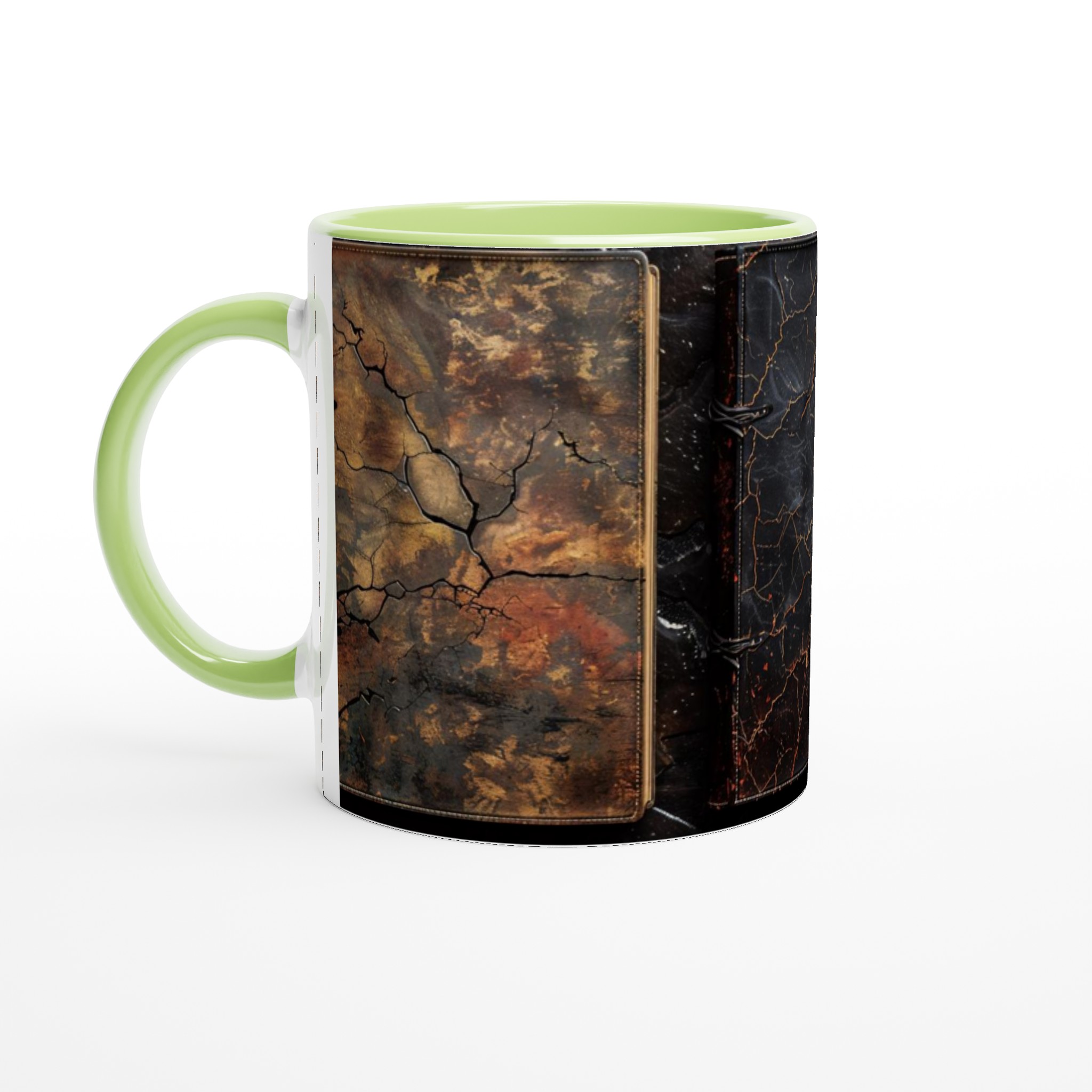 Vit 11oz keramisk mugg med sprickmönster – välj bland sju eleganta keramfärger 3 35d7f1dc-a1e3-4235-a7a6-1a64580c53b1