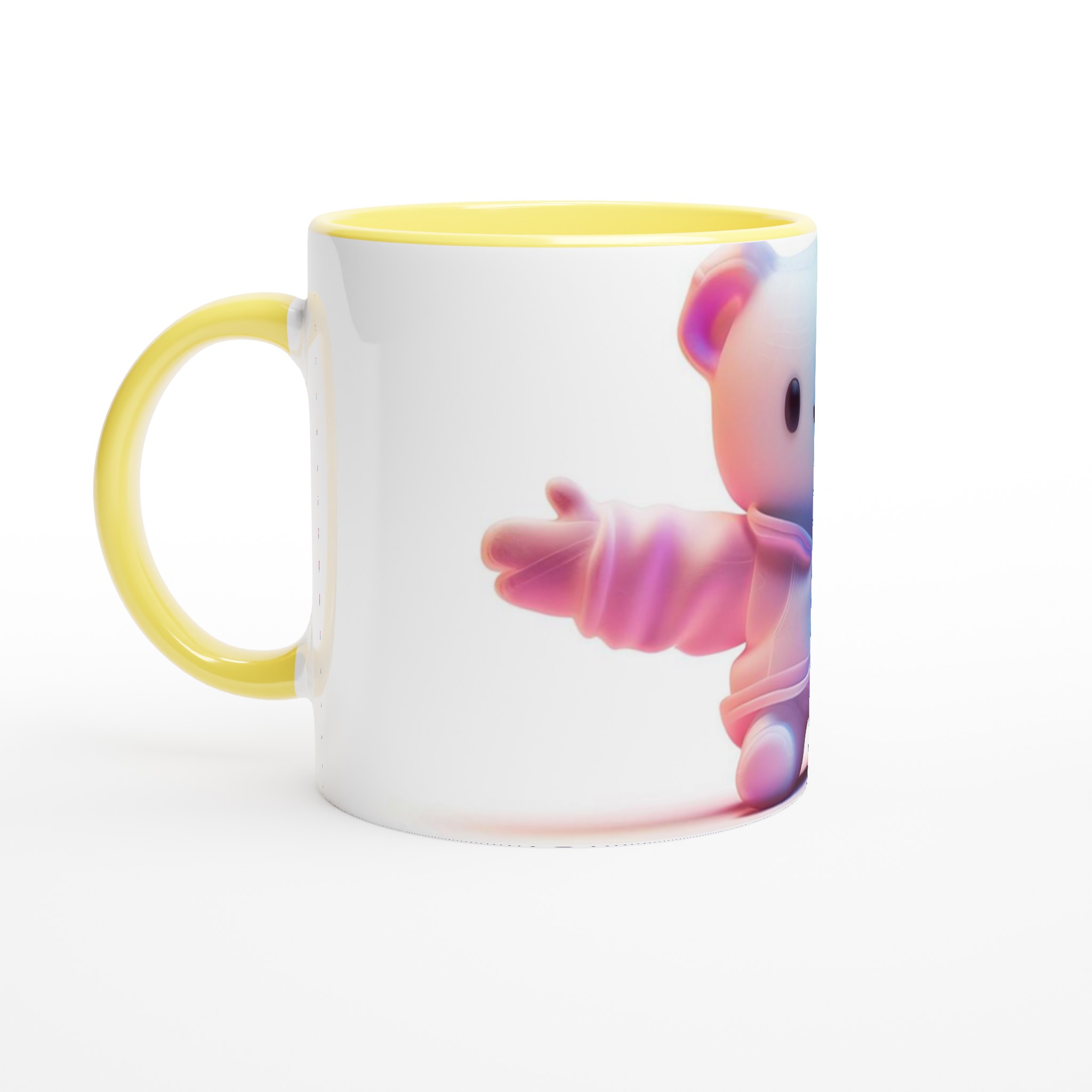 Kramgo Nallebjörnsmugg – Lekfull Design i Pastellfärger – 11oz Keramikmugg 5 36022454-2671-451f-a9db-a9f0dd6ae4a3